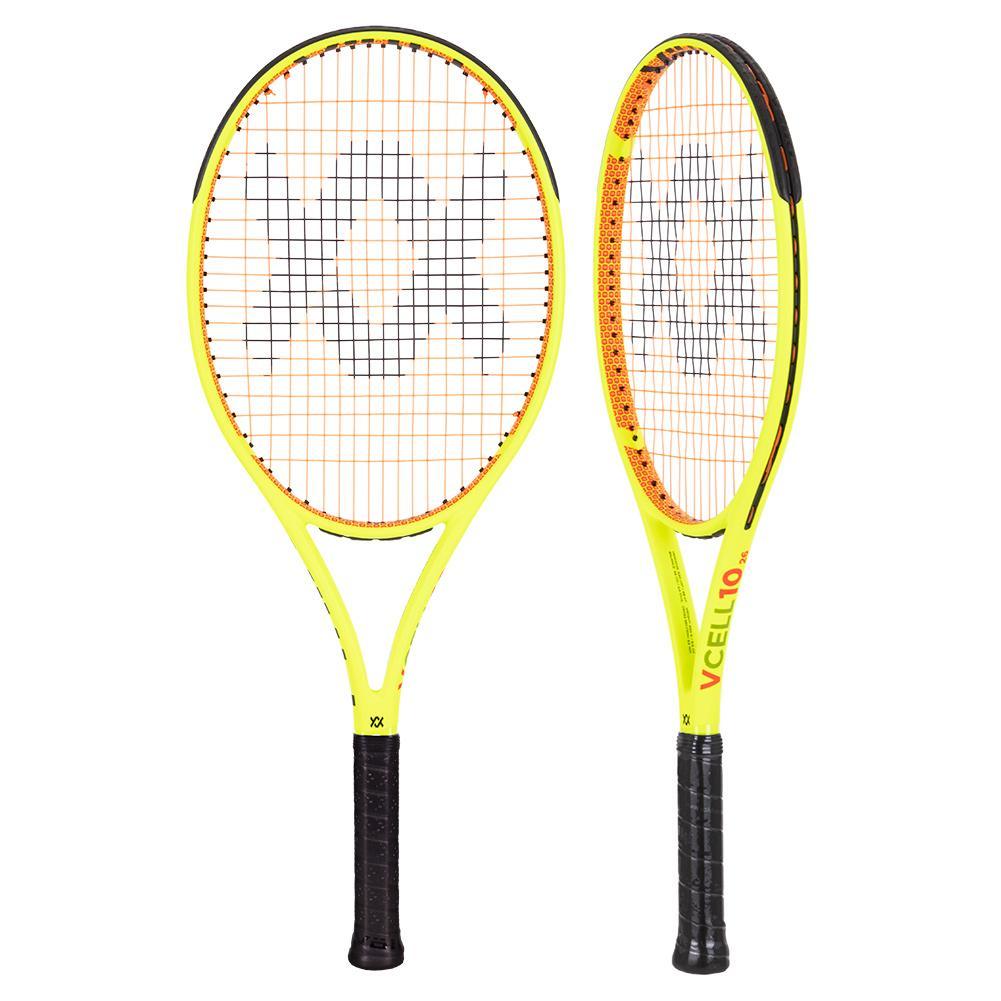 Juniors V Cell 10 Prestrung Tennis Racket for Kids - Lightweight Youth Tennis Racquet with Comfort Grip - Perfect for Beginners & Junior Tennis Training