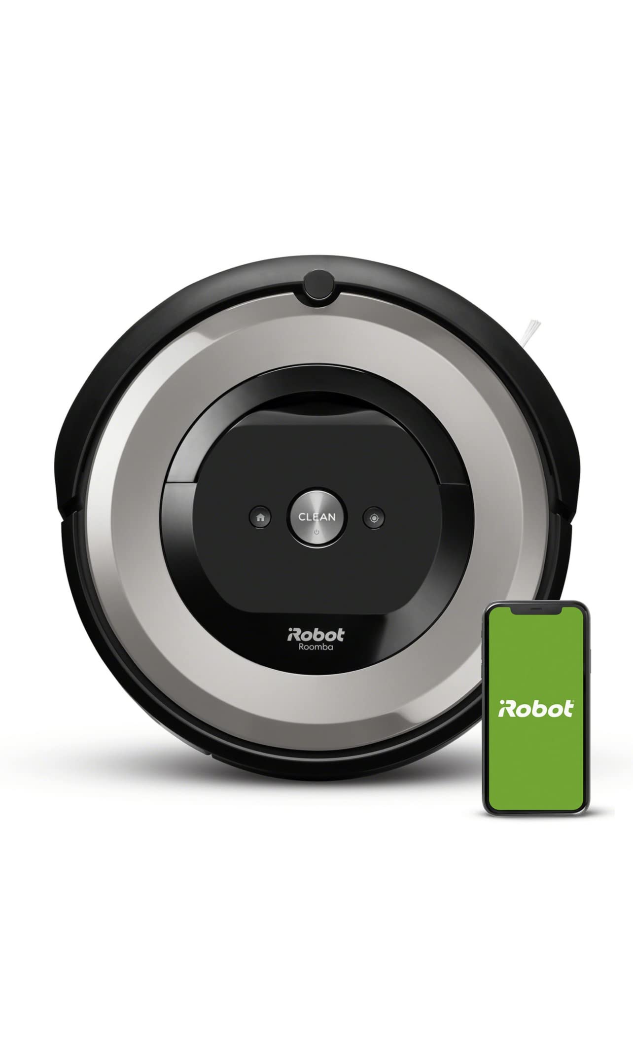 iRobot Roomba e5 5134 Wi-Fi Connected Smart Robot Vacuum Cleaner for Pet Hair, Carpets & Hard Floors - Powerful Suction, Self-Charging, Works with Alexa - Ideal for Homes with Pets & Allergies