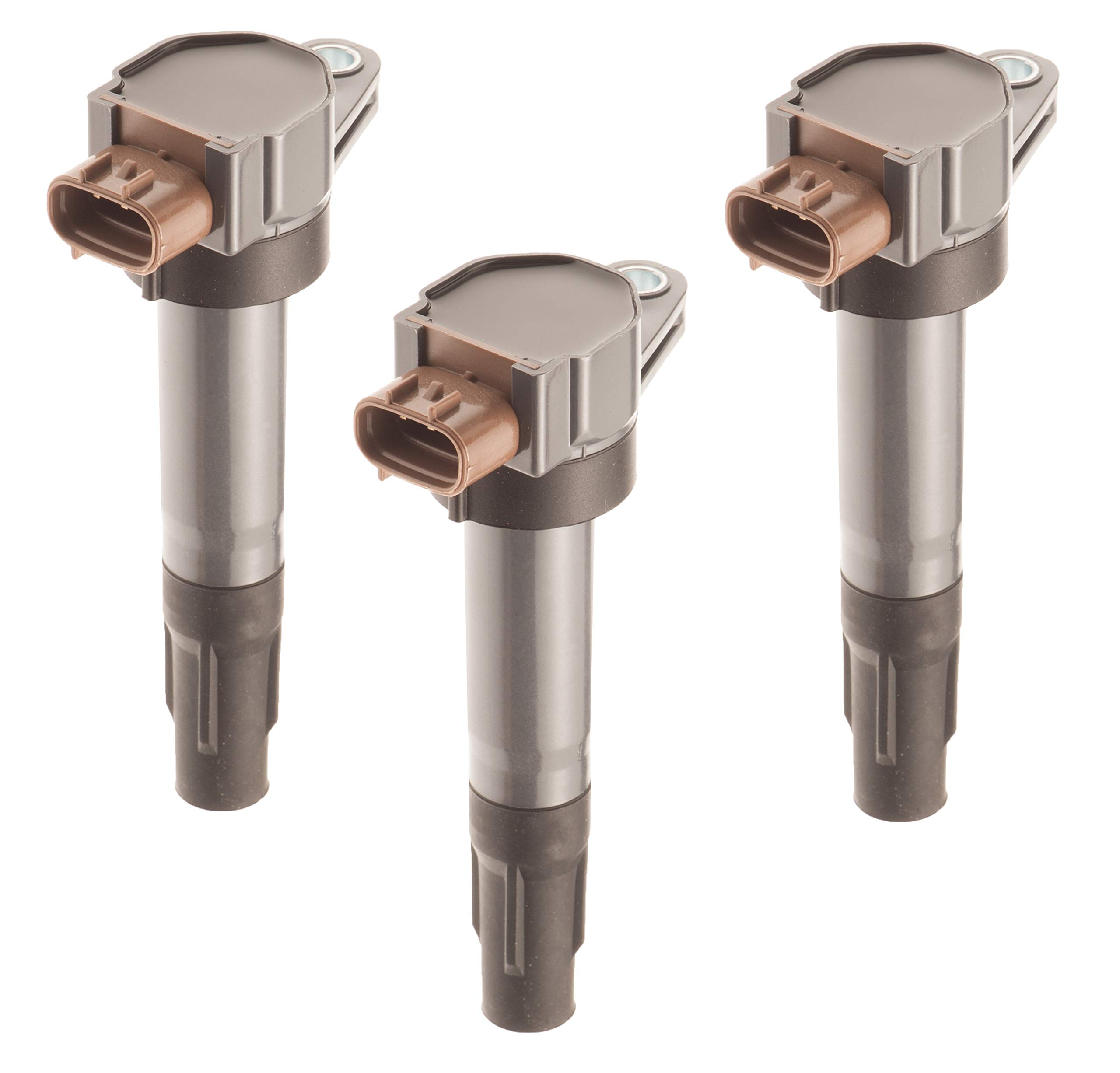 3 Pack SeaDoo Ignition Coil - Compatible with GTR, GTS, GTI 90, RXPX, RXTX, GTX 300 Spark 900 Models (Part# 420666142) - High Performance Replacement for Sea-Doo PWC & Jet Ski Engines