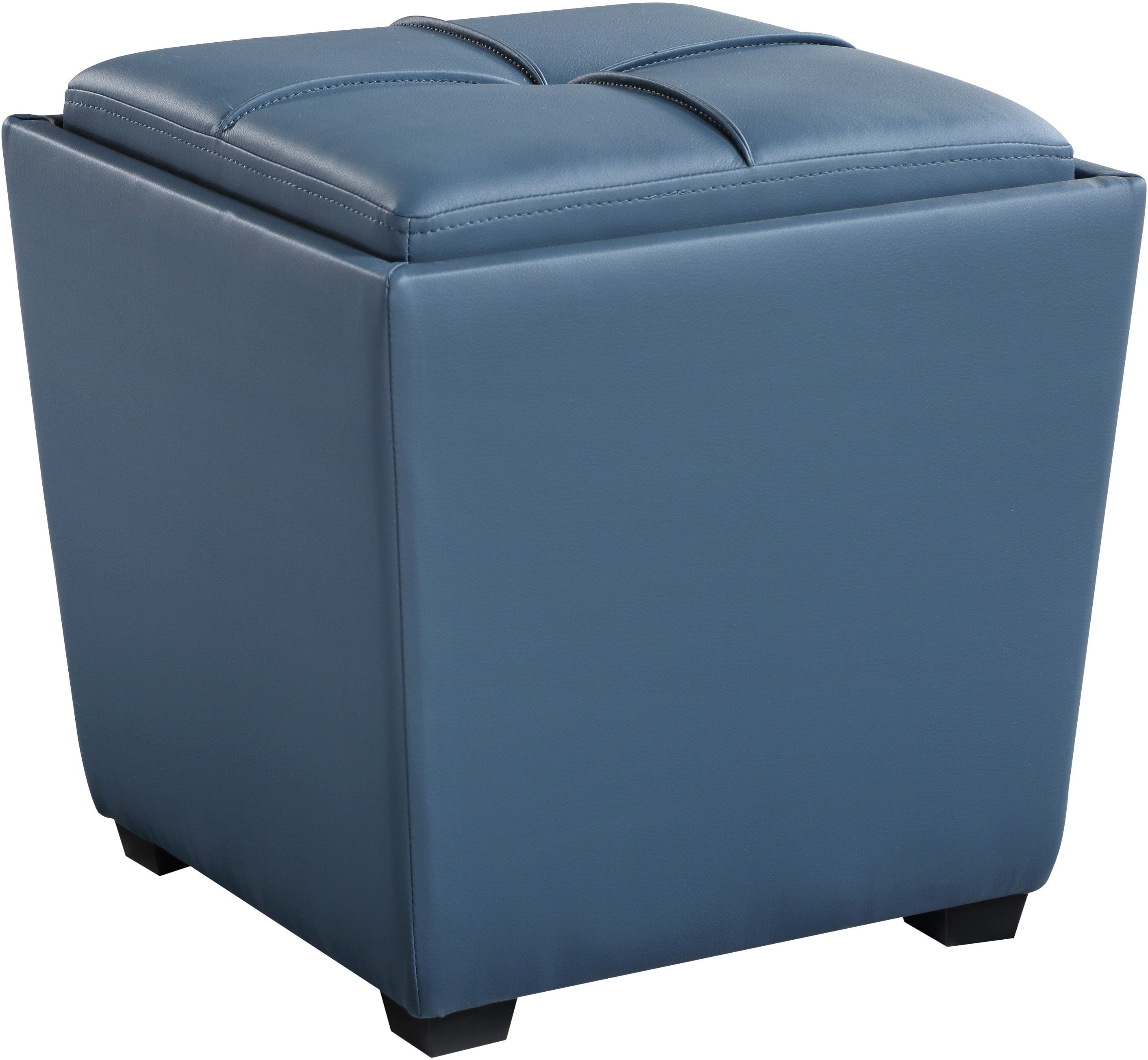Office Star Rockford Storage Ottoman [RCK361] - Multi-Functional Footrest & Hidden Storage Bench for Living Room, Bedroom, or Office