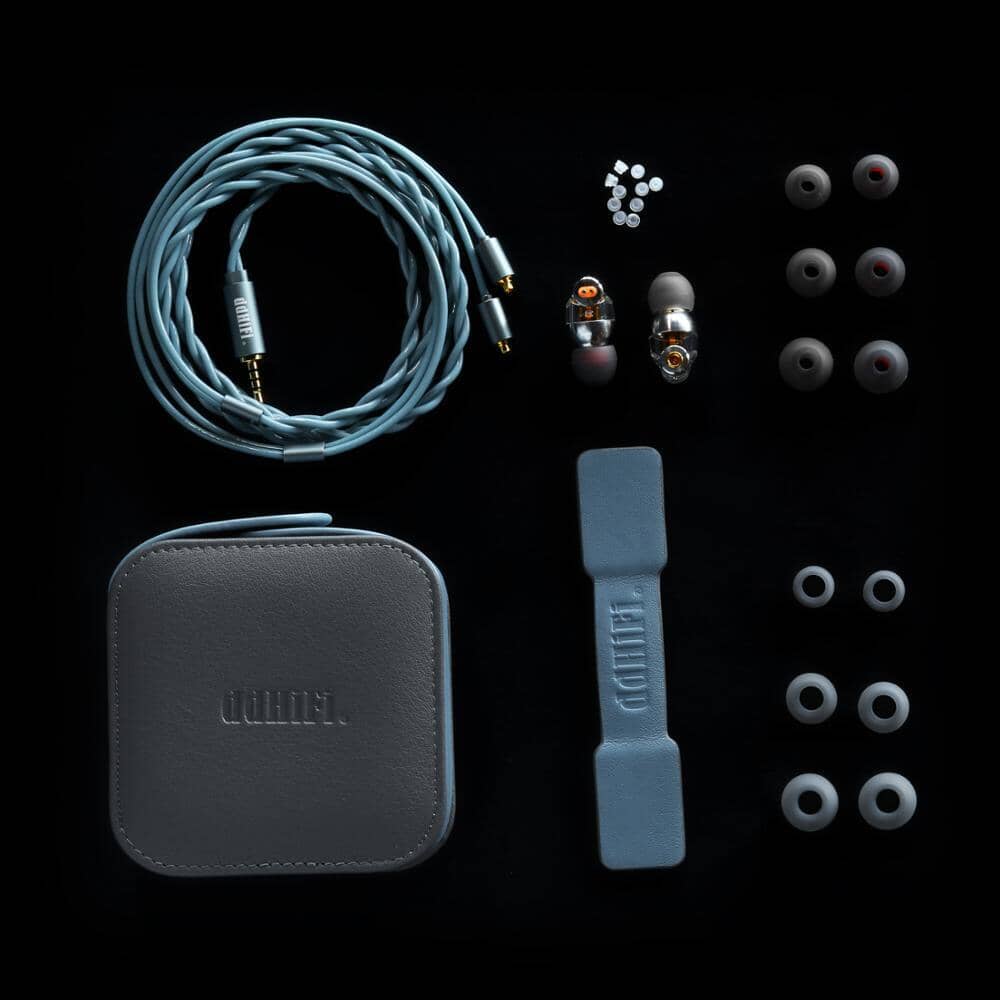 DD ddHiFi E2020A (Janus) Dual Sockets Dynamic In-Ear Monitors - High Fidelity IEMs for Audiophiles, Musicians & Music Lovers - Perfect for Studio Recording, Live Performances & Daily Commuting