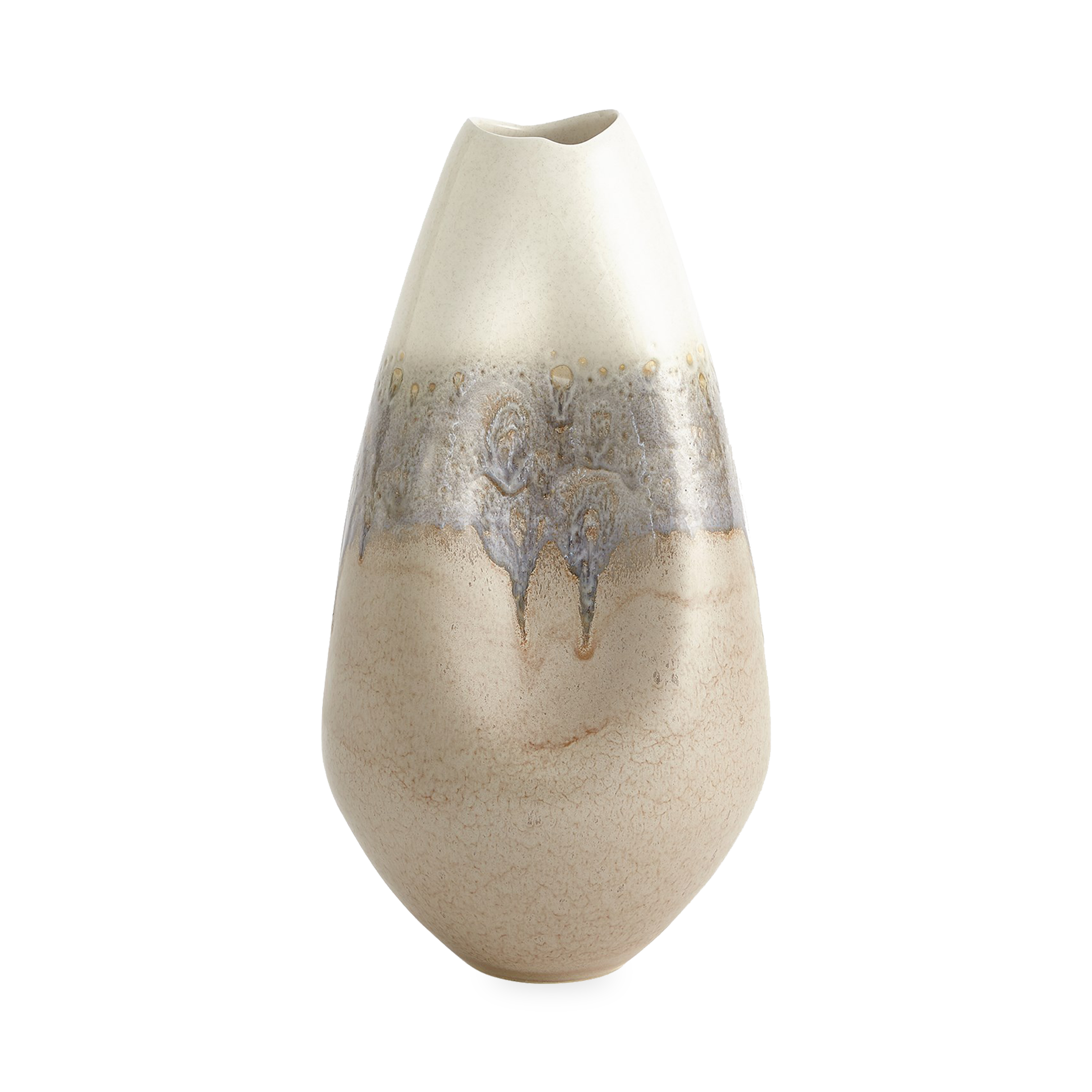Elegant Opaline Glass Vase - Handcrafted Decorative Flower Vase for Home & Wedding Decor - Perfect for Centerpieces, Floral Arrangements, and Gift Giving