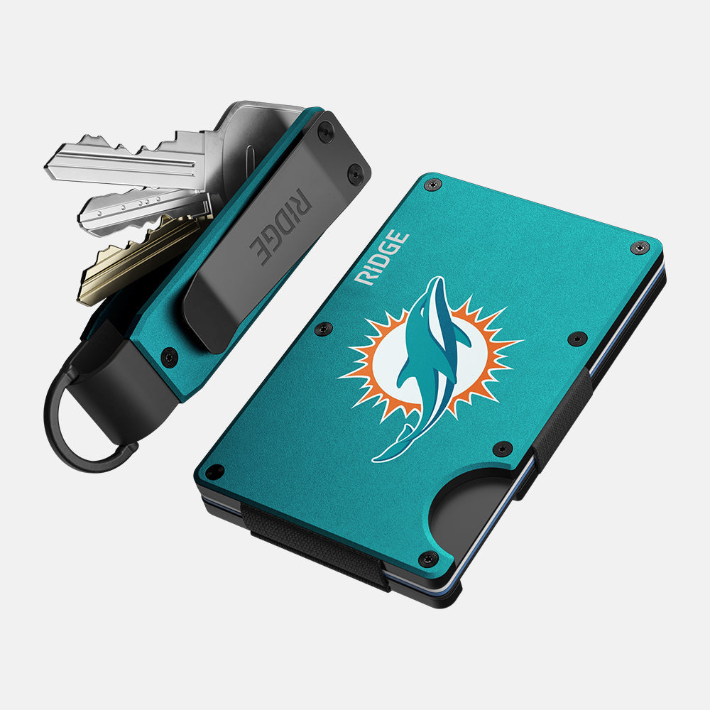 Miami Dolphins NFL Team Car Accessories - Daily Driver Kit for Fans | Perfect for Game Day, Tailgating & Road Trips