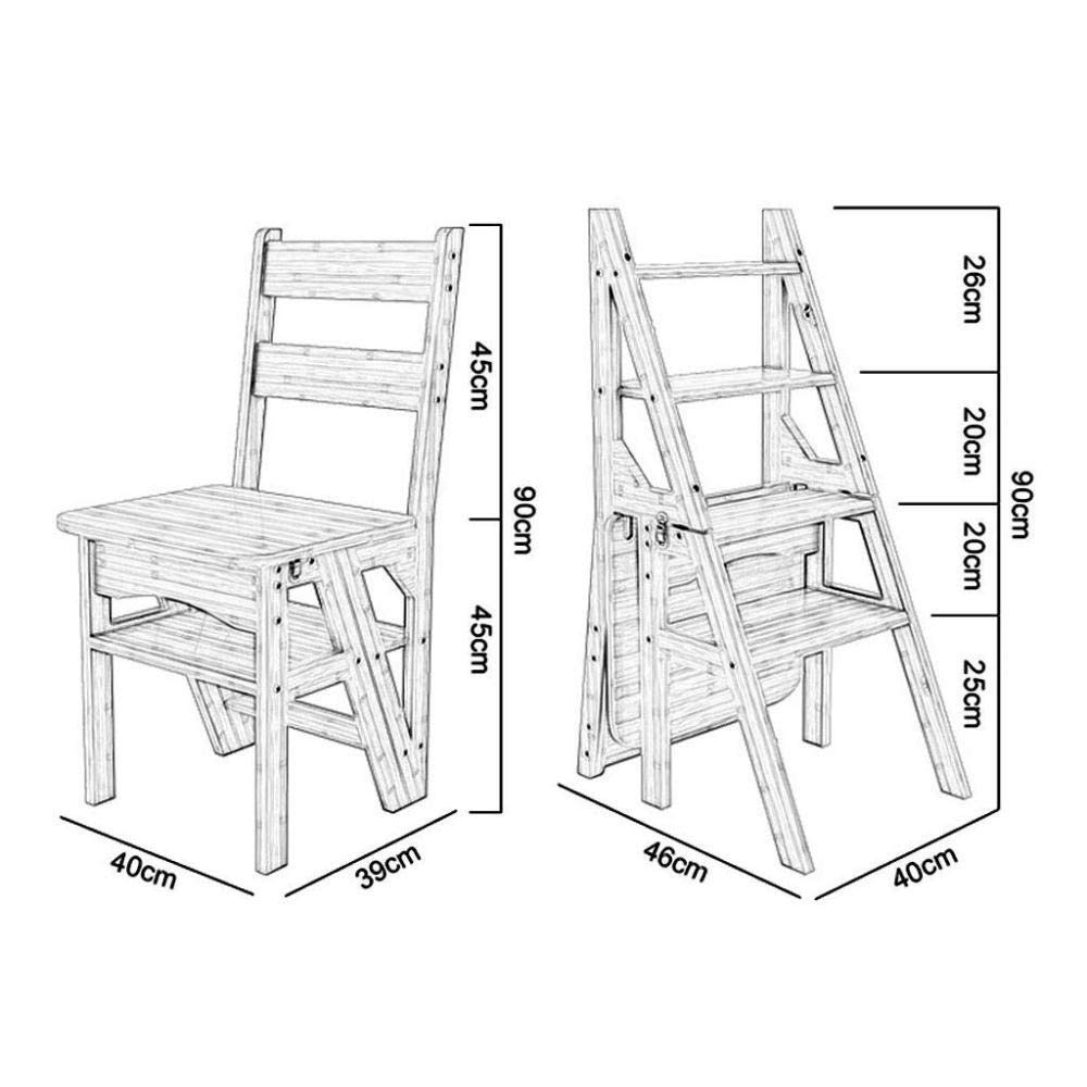 NEVKA Foldable Step Stool for Home - Lightweight Indoor Climbing Stool, Portable Ladder Chair for Kitchen, Bathroom, Kids | Perfect as Shoe Rack, Flower Stand & Storage Shelf