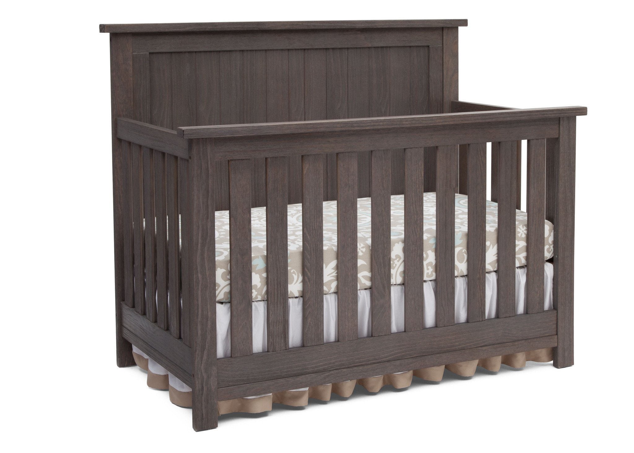 Northbrook 4-in-1 Convertible Baby Crib - Toddler Bed, Daybed & Full-Size Bed - Safe & Stylish Nursery Furniture for Newborns to Teens - Perfect for Bedrooms, Daycare & Guest Rooms