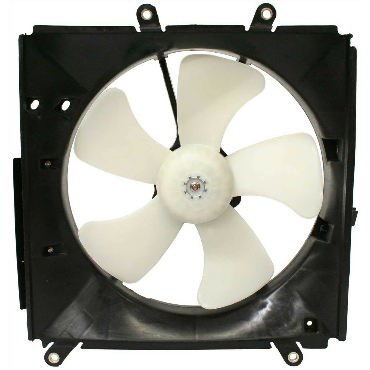 Nimeinifa Radiator Cooling Fan with A/C Condenser Fan - Compatible with Left & Right 13451014 - Perfect for Car Engine Cooling & AC System Maintenance