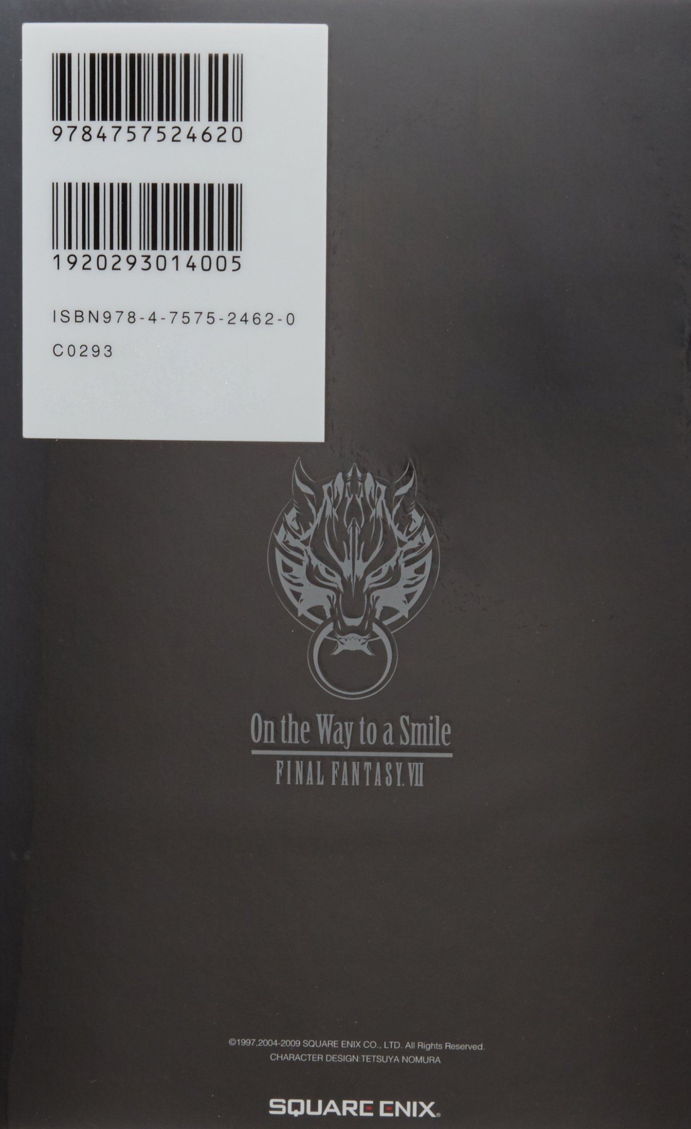 Final Fantasy VII Advent Children: On the Way to a Smile - Japanese Novel Book | Official Square Enix Story | Perfect for FF7 Fans & Collectors | Great for Gaming Enthusiasts & Anime Lovers