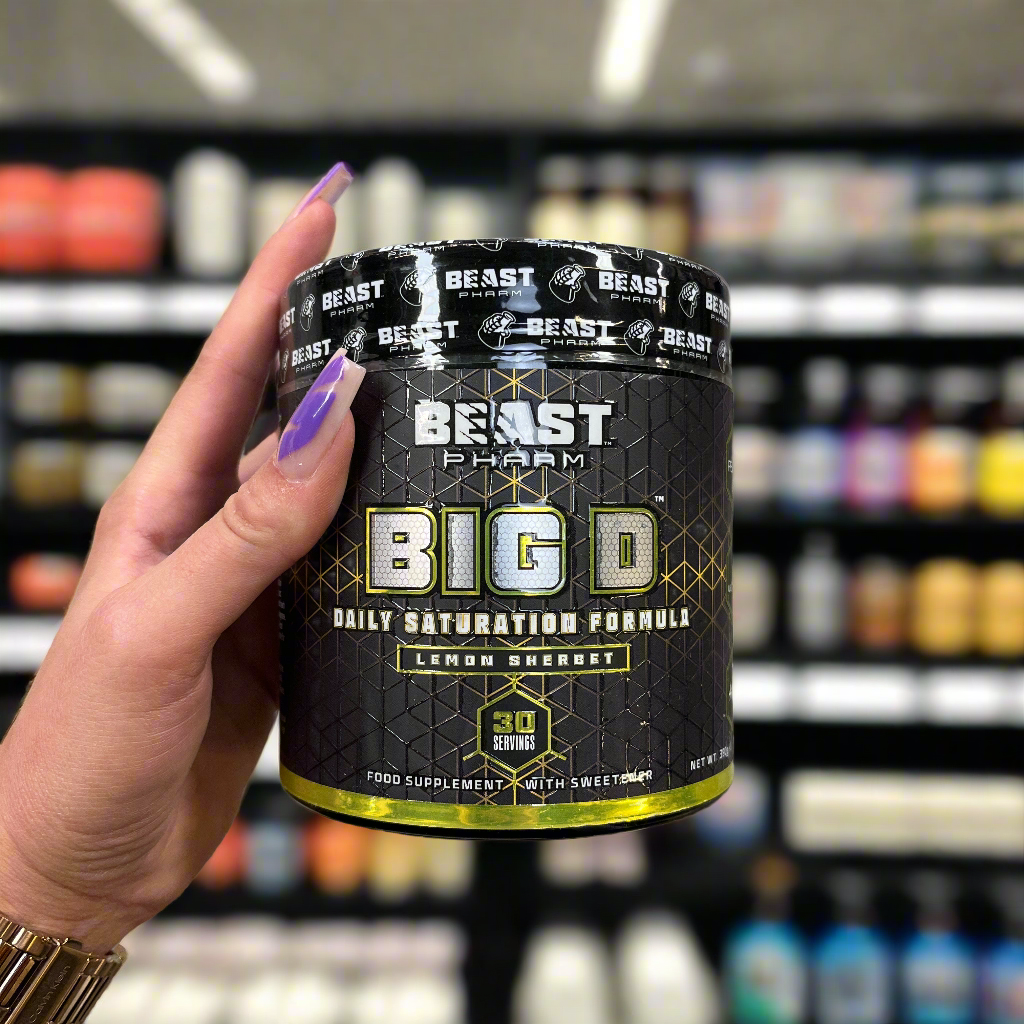Beast Pharm Big D Protein Powder - 30 Servings, 390g for Muscle Recovery & Strength Building | Post-Workout & Fitness Supplement