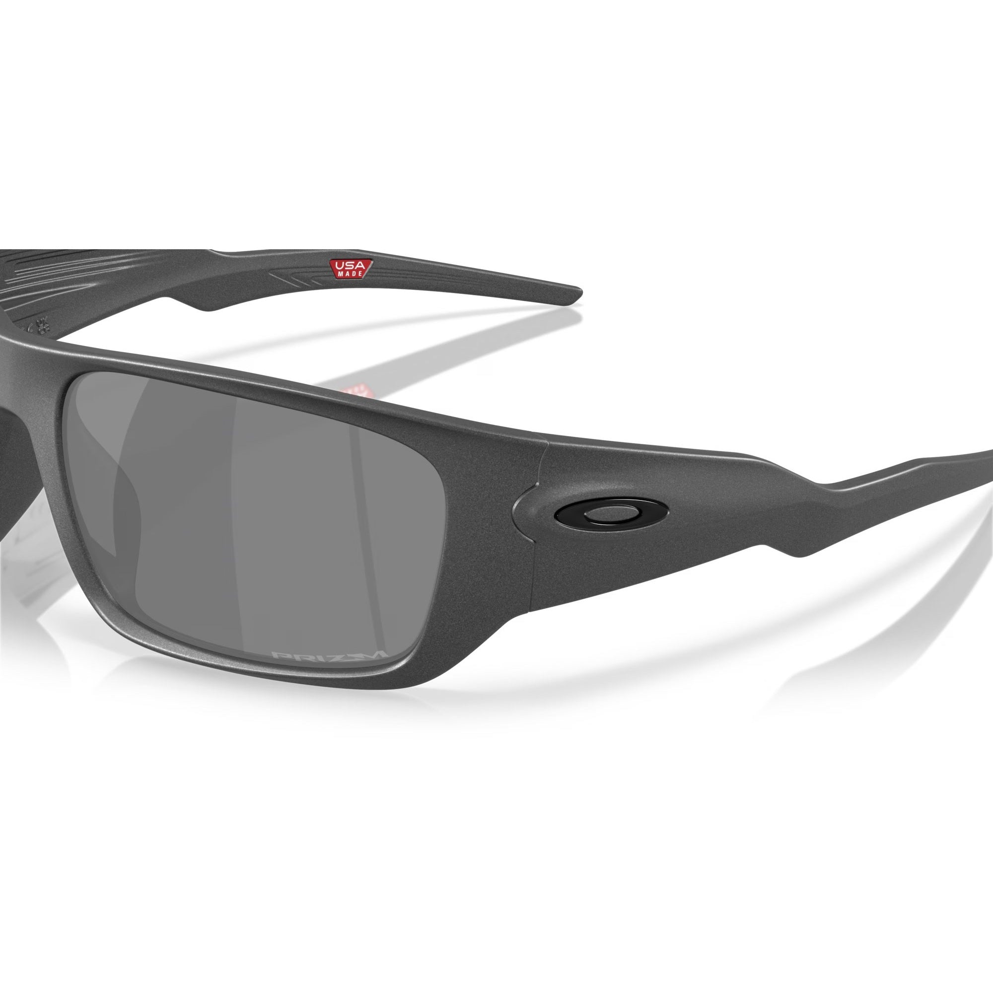 Oakley Masseter Steel Sunglasses - Polarized UV Protection for Men & Women - Perfect for Running, Cycling & Outdoor Sports