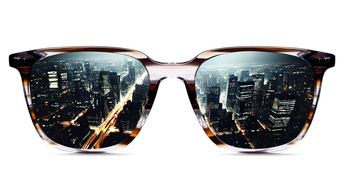 Baumann Men's Prescription Sunglasses - UV Protection Polarized Lenses for Driving, Fishing & Outdoor Activities