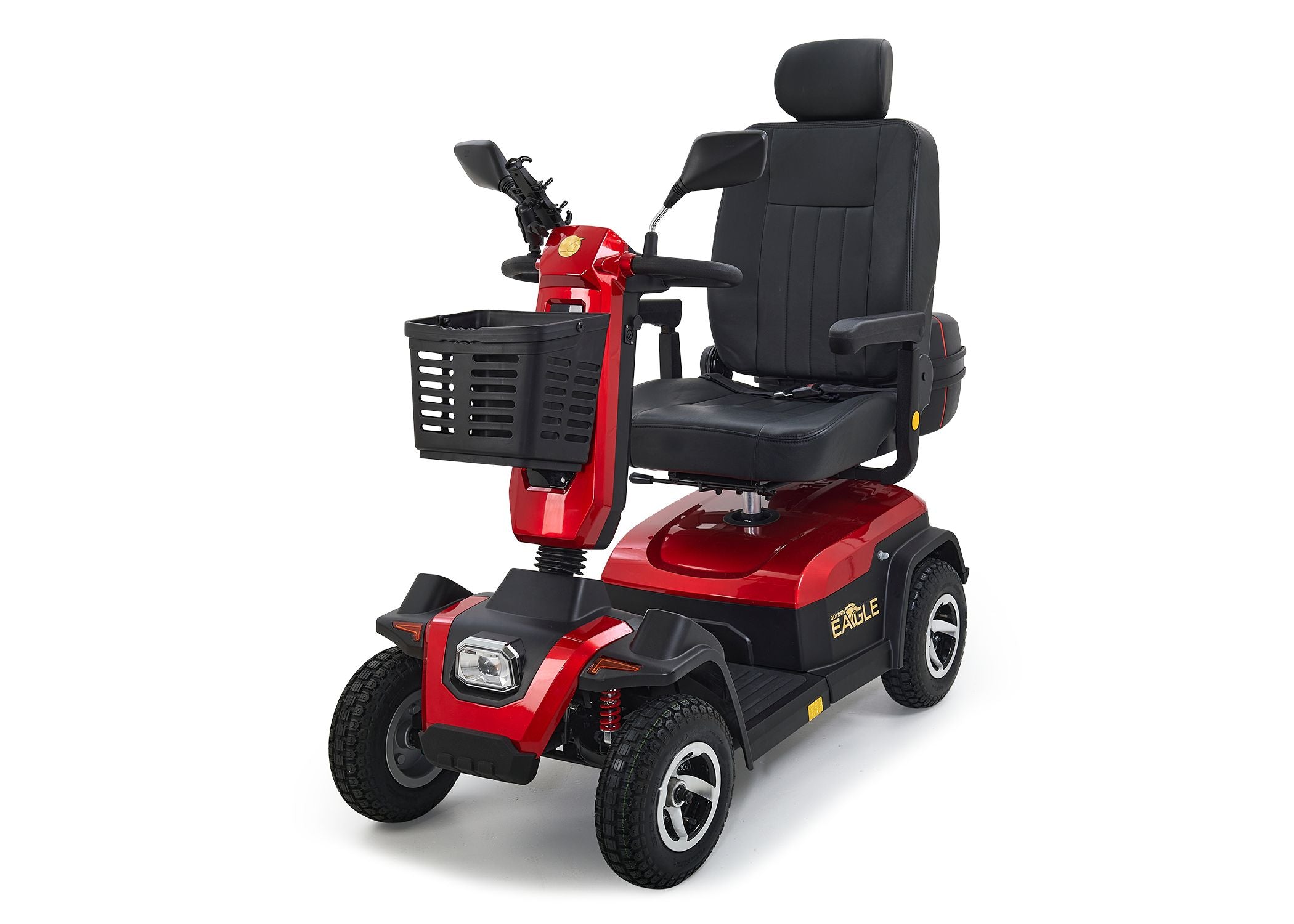 Golden Eagle 4 Wheel Mobility Scooter for Adults - Heavy Duty Electric Scooter for Seniors & Disabled - Outdoor & Indoor Use for Shopping, Travel, Parks