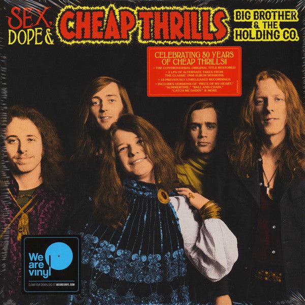 Big Brother & The Holding Company - Sex, Dope & Cheap Thrills Vinyl Record | Classic Rock Music Album | Perfect for Vintage Music Collectors & 60s Psychedelic Rock Fans