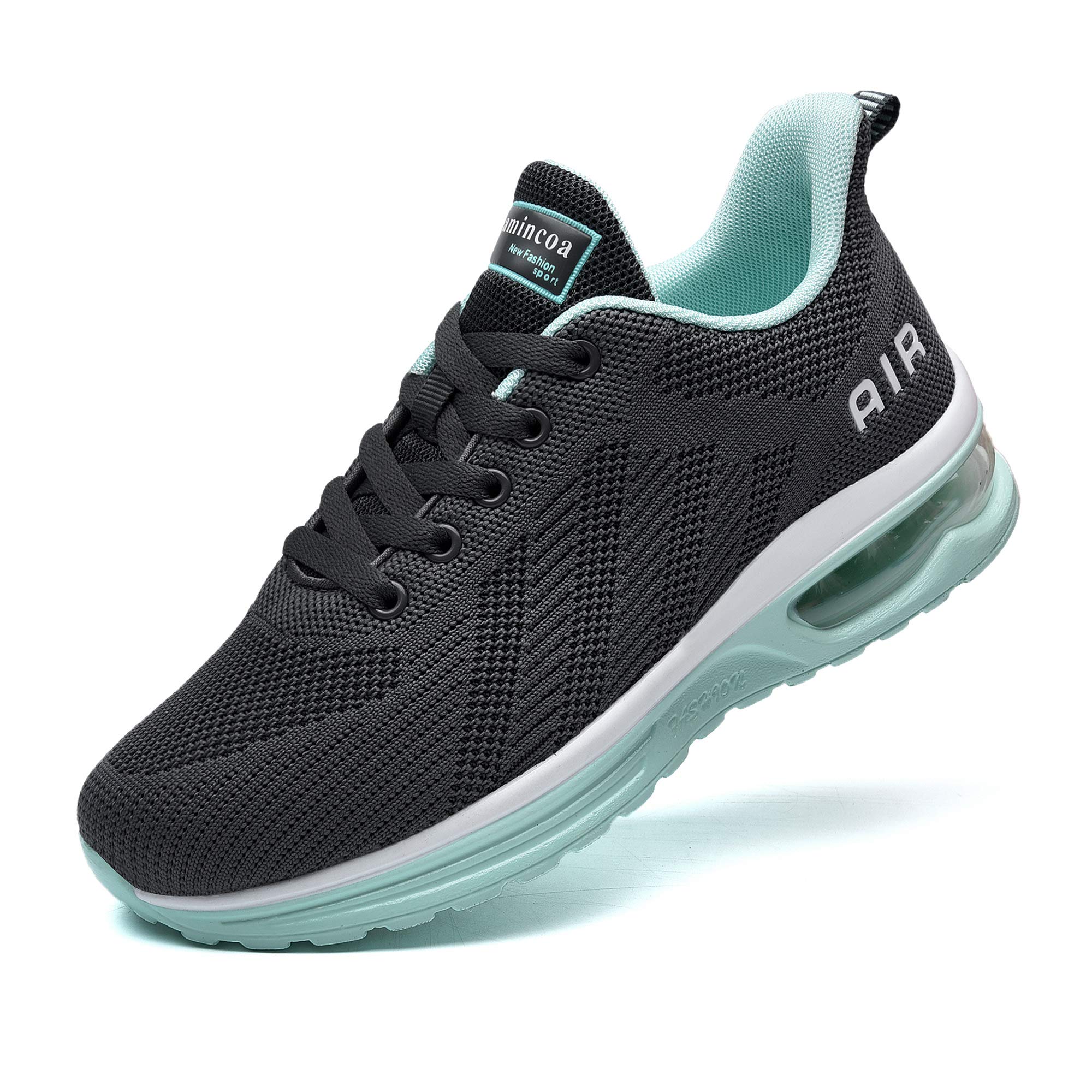 Lamincoa Women's Lightweight Walking & Running Shoes - Non-Slip Tennis Sneakers with Breathable Mesh & Air Cushion for Gym, Workout & Sports | Perfect for Jogging, Training & Daily Wear