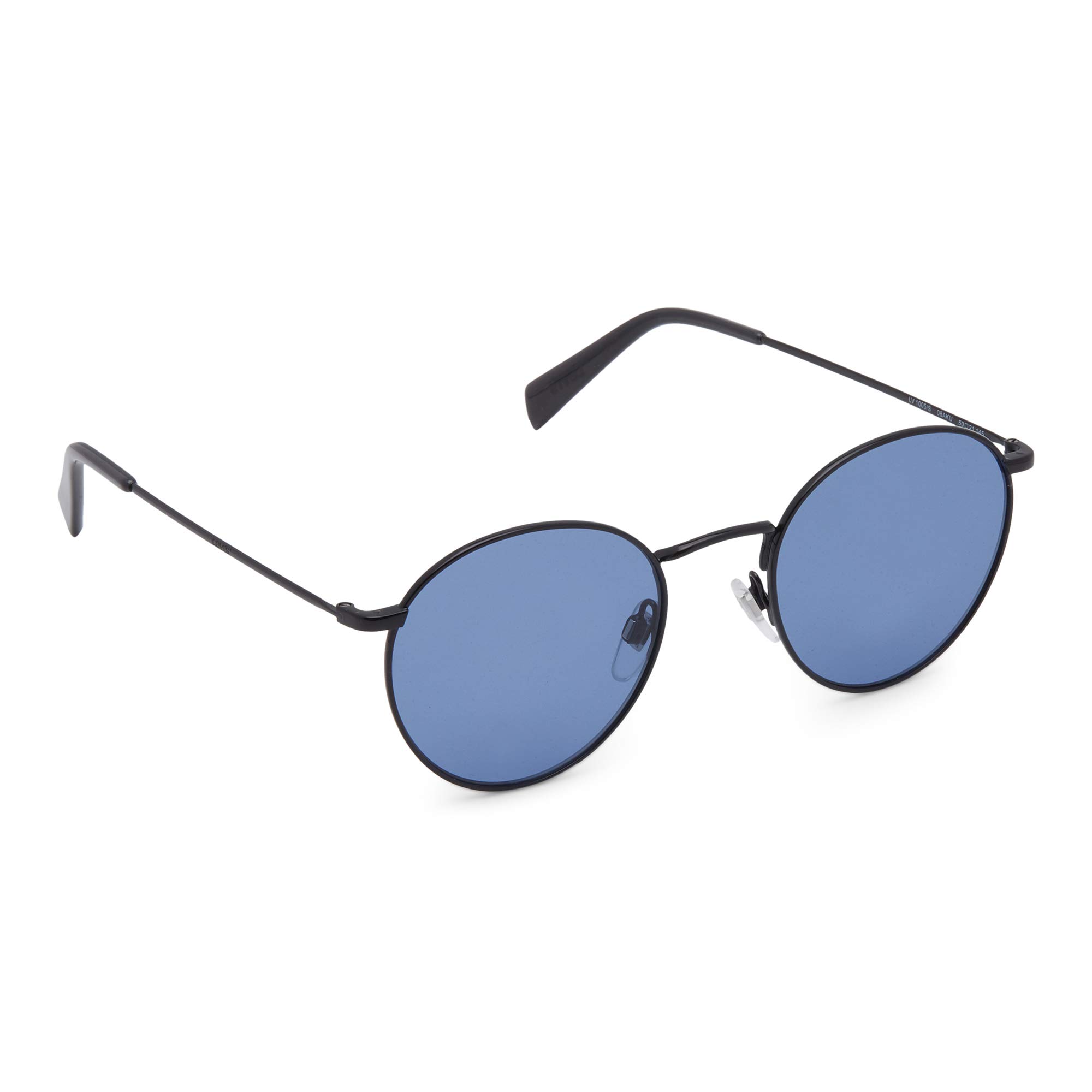 Levi's LV 1005/S Oval Sunglasses for Men & Women - Classic Retro Polarized UV Protection Shades - Perfect for Driving, Beach, and Outdoor Activities