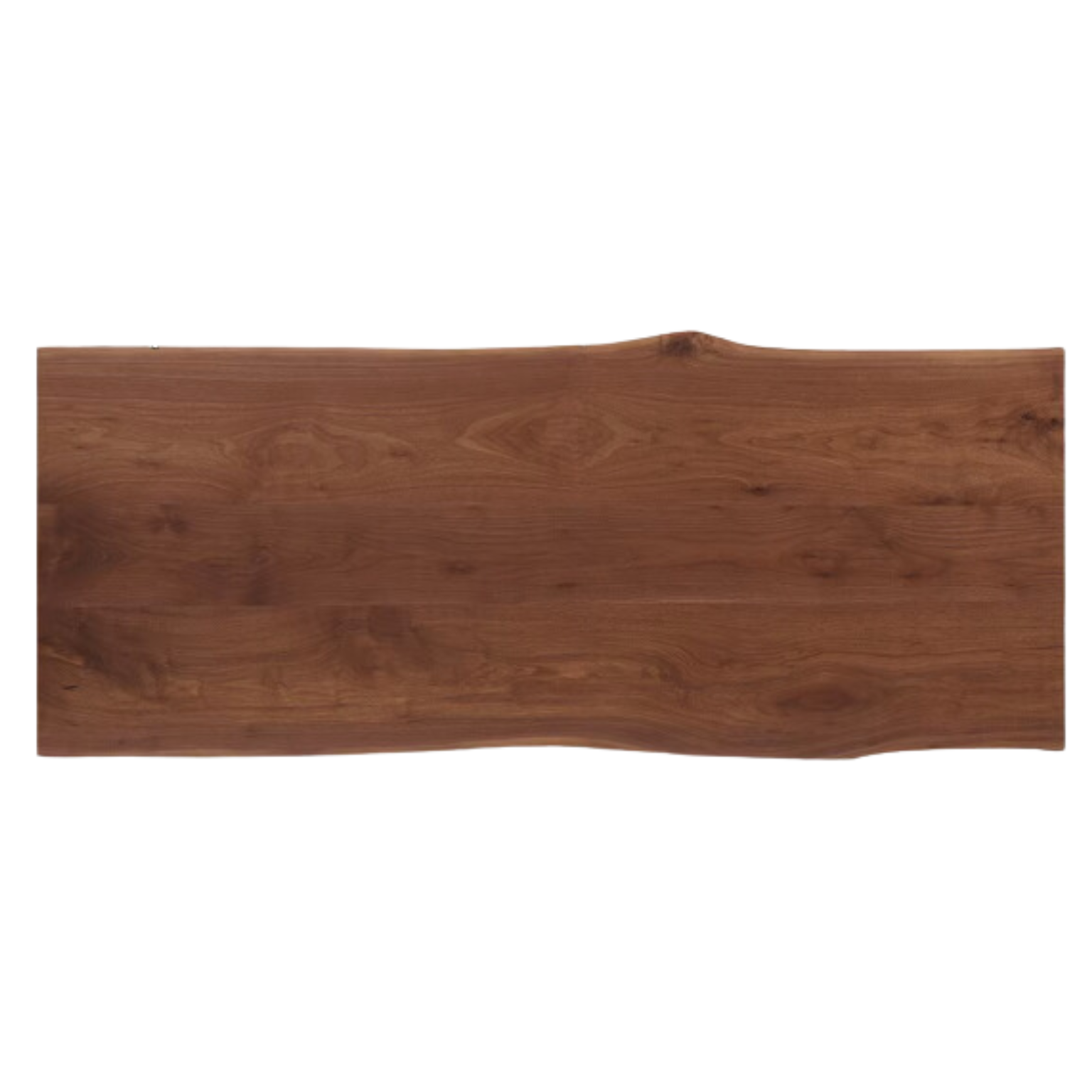 Premium Black Walnut Solid Wood Natural Edge Dining Table – Handcrafted Large Board for Rustic & Modern Home Decor – Perfect for Family Gatherings & Dinner Parties