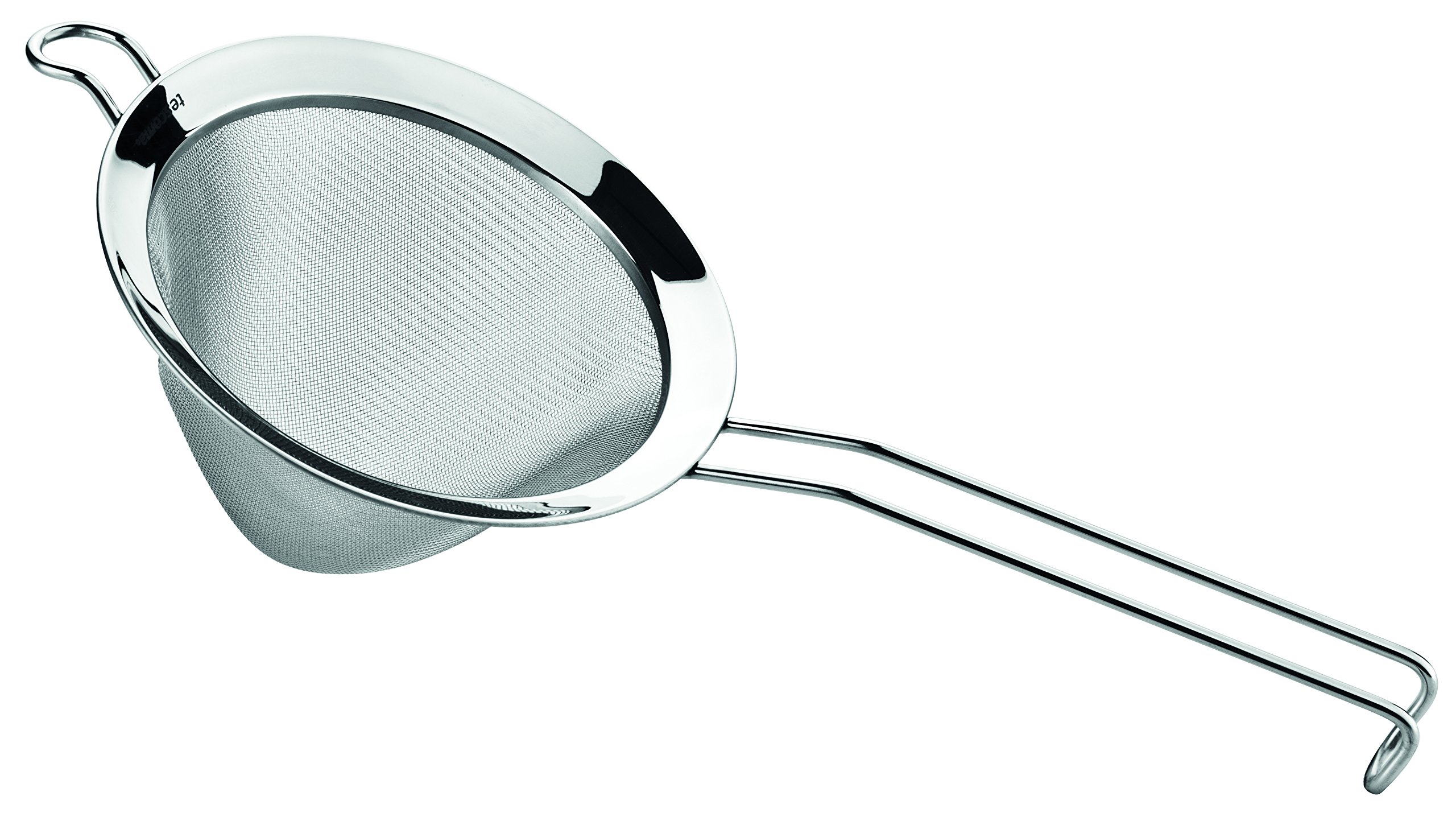 Tescoma Grandchef 16cm Conical Strainer - Fine Mesh Kitchen Sieve for Sifting, Draining & Straining - Perfect for Baking, Cooking & Canning (40.5 x 16.3 x 12.4cm)