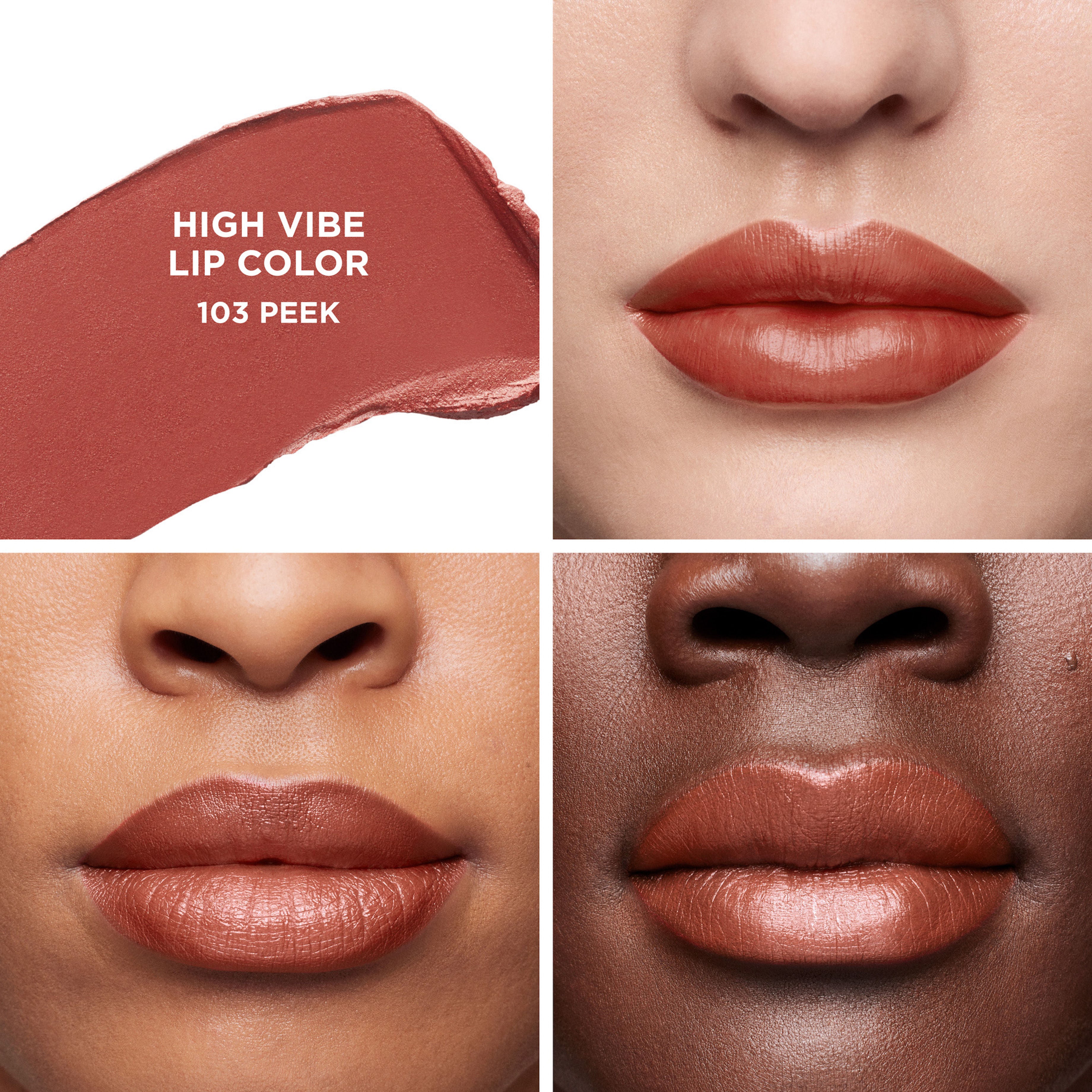 High Vibe Lip Color - Long Lasting Vibrant Lipstick for Women, Cruelty Free & Moisturizing - Perfect for Daily Wear, Parties & Special Occasions