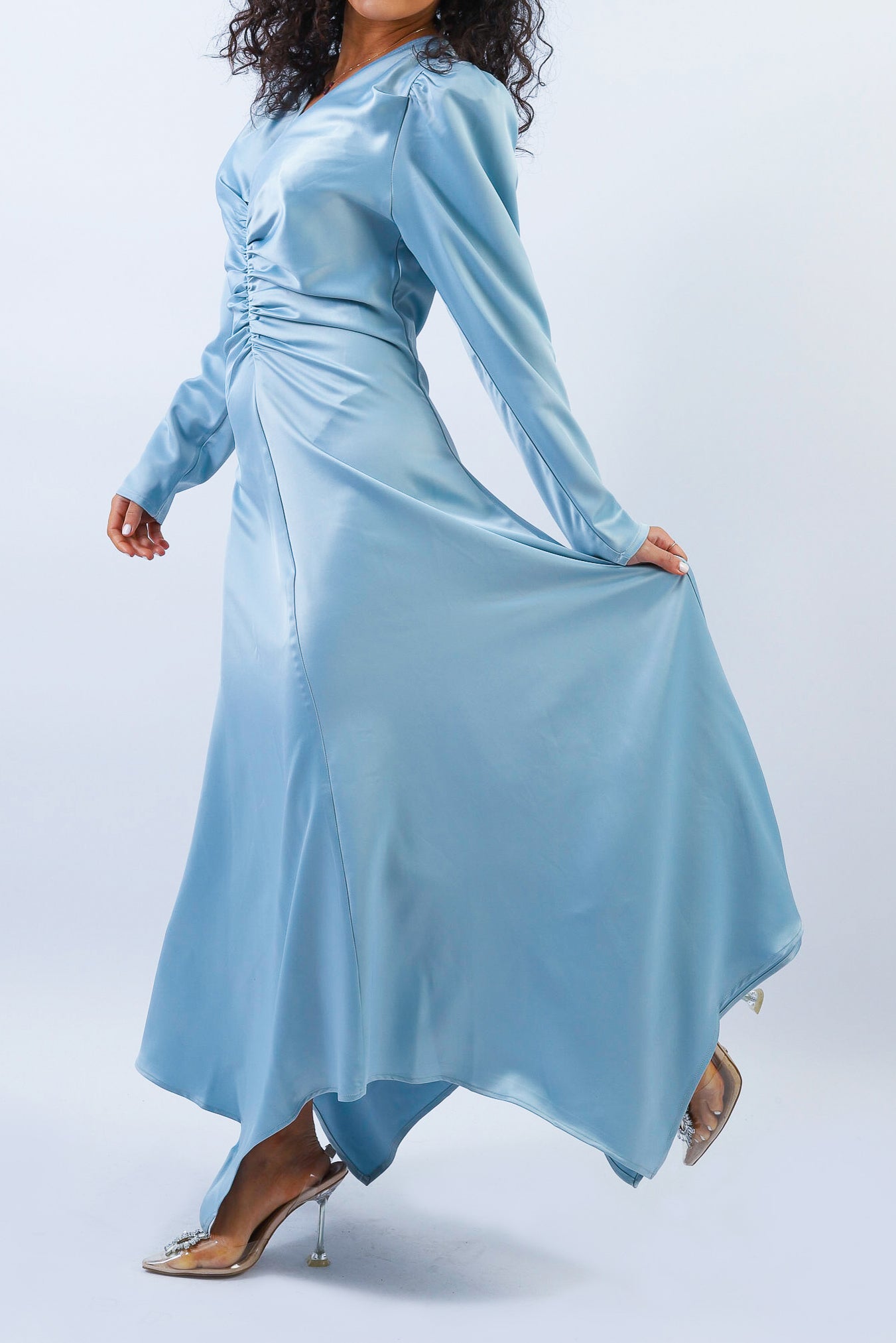 Kimaya Maxi Dress for Women - Flowy Long Summer Dress with Pockets, Boho Style, Beach Wedding & Vacation Outfit