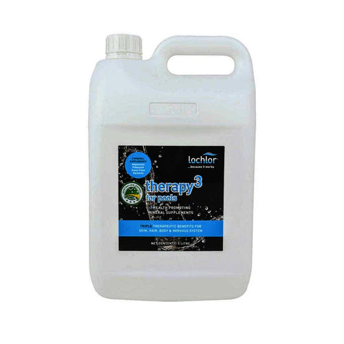 LO CHLOR THERAPY 3 Pool Water Treatment - 5 Liter Chlorine Shock for Swimming Pools | Cleans & Sanitizes | Perfect for Weekly Maintenance & Opening/Closing Pools