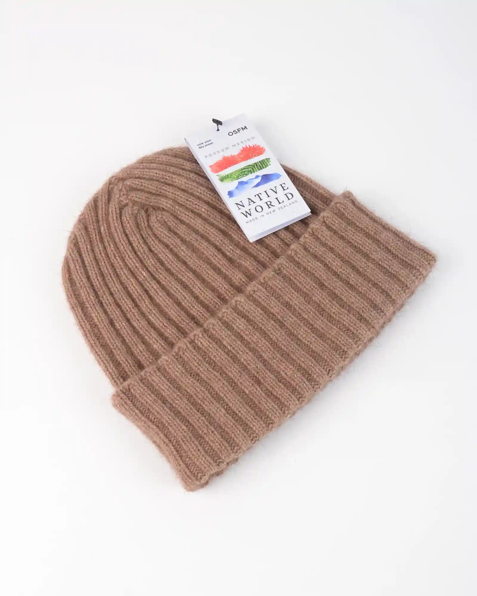 Women's Mink Rib Knit Beanie Hat - Soft Winter Warm Fleece Lined Cap for Cold Weather, Outdoor Activities & Casual Fashion