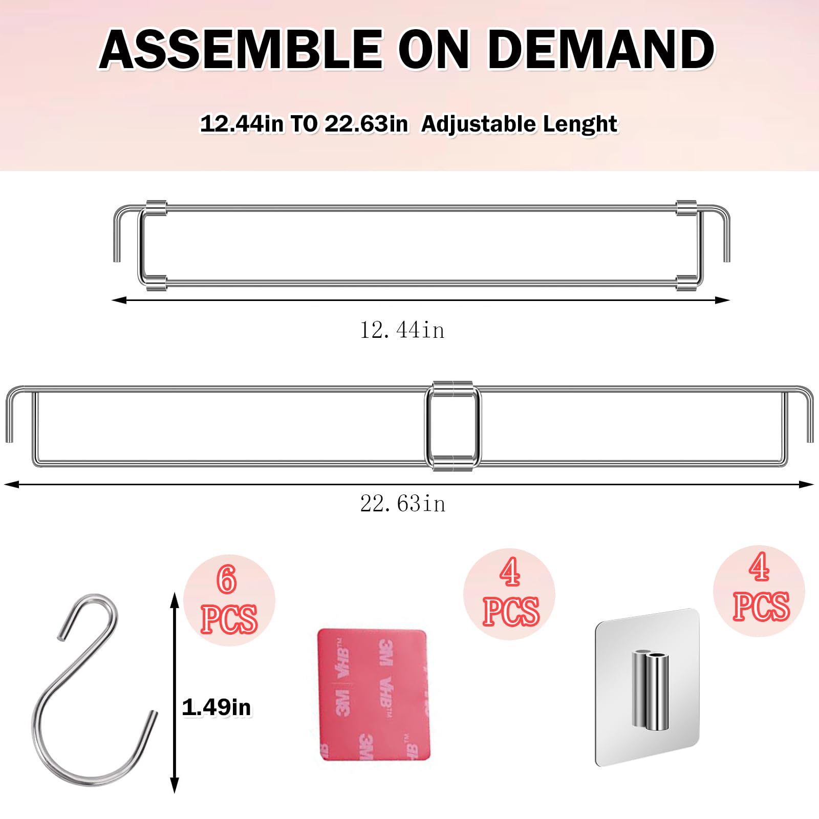 2-Pack RV Bathroom Accessories Kit - Secure Toiletries Organizer for Camper & Travel Trailer - Includes Kitchen/Bath Storage Solutions & RV Refrigerator Food Stabilizers - Perfect for Road Trips & Camping Adventures