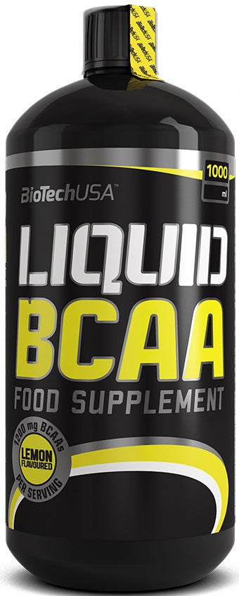 BioTechUSA Liquid BCAA - 1000ml Orange Flavor | Branched-Chain Amino Acid Supplement for Muscle Recovery & Endurance | Perfect for Post-Workout, Fitness & Bodybuilding