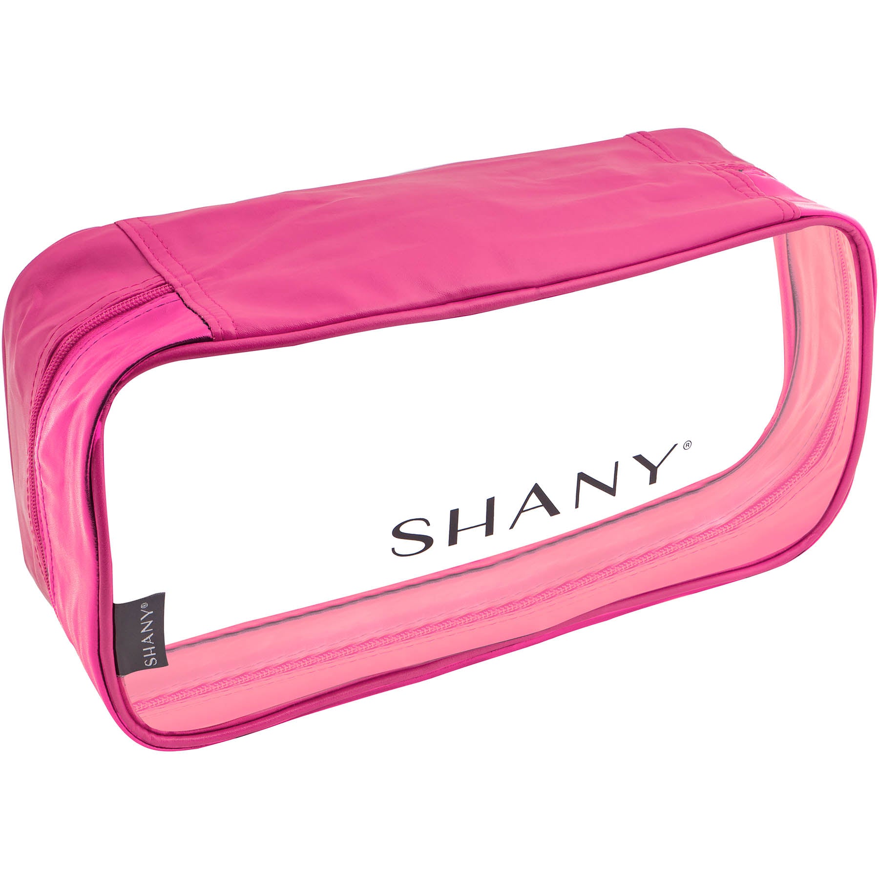 Clear PVC Medium Cosmetics Organizer Bag - Waterproof Travel Makeup Pouch for Toiletries, Brushes & Skincare - Perfect for Home, Gym, Vacation & Airplane Carry-On