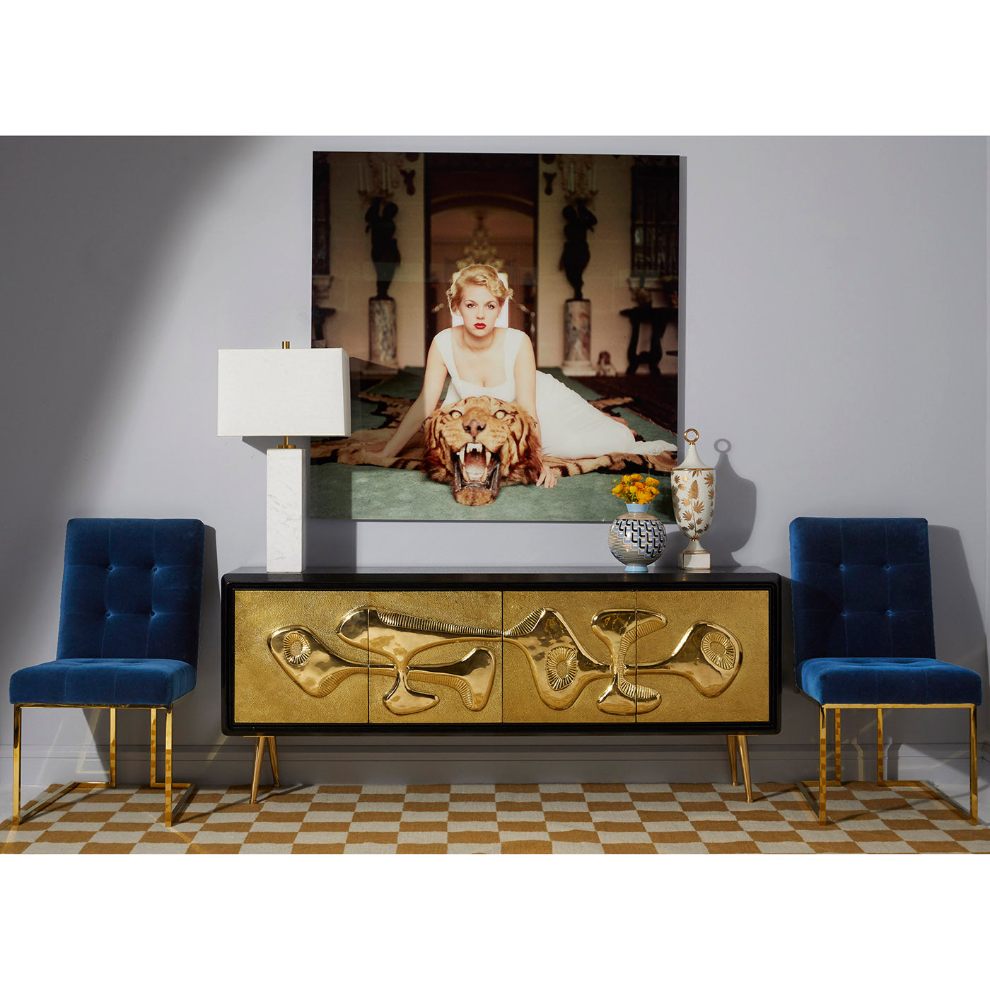 Premium Goldfinger Dining Chair - Modern & Elegant Accent Chair for Dining Room, Kitchen, or Office - Perfect for Home Decor & Entertaining Guests