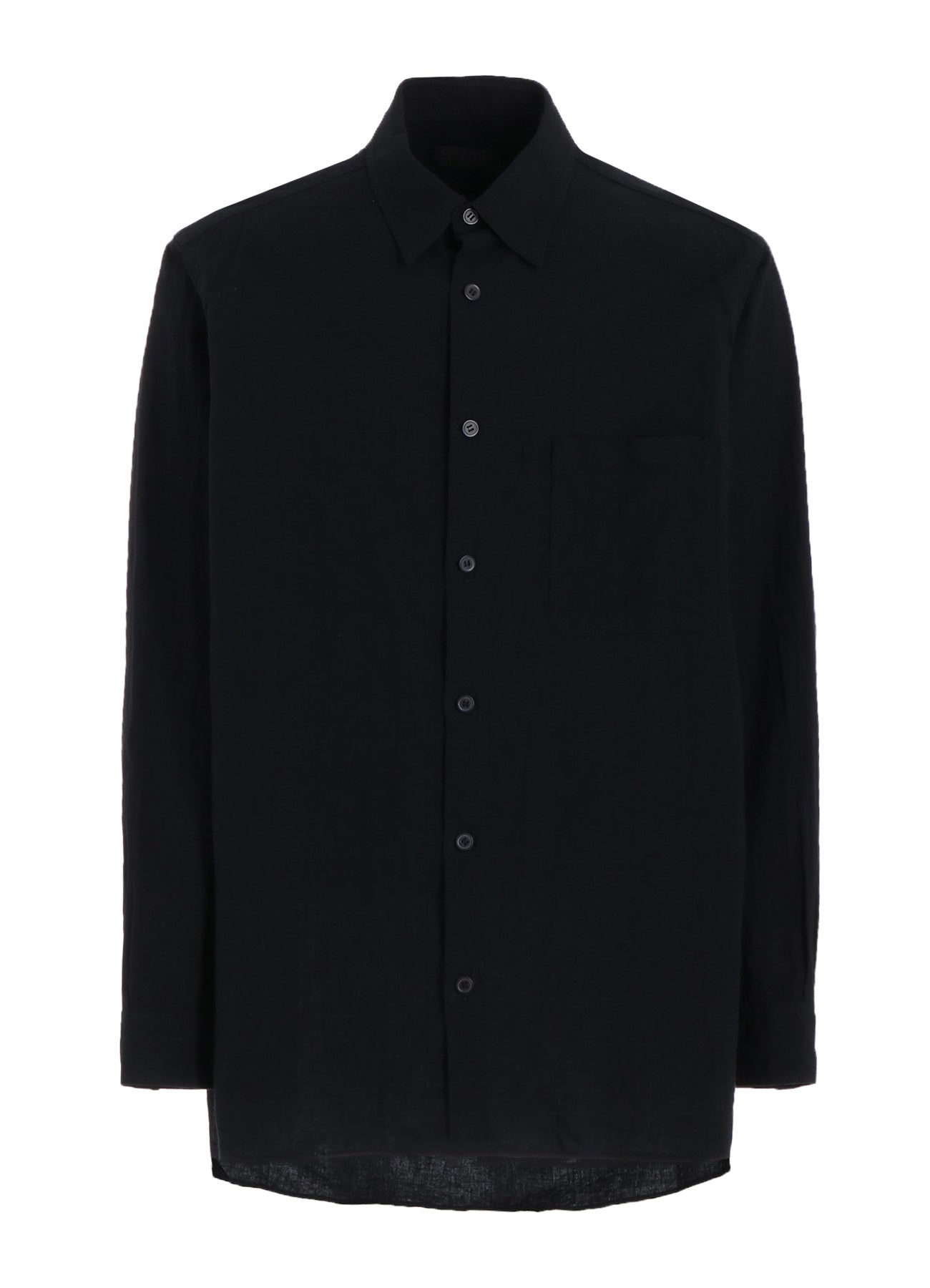Premium Cotton Linen Poplin Shirt - Relaxed Fit Regular Collar Men's Casual Shirt for Work, Travel & Everyday Wear