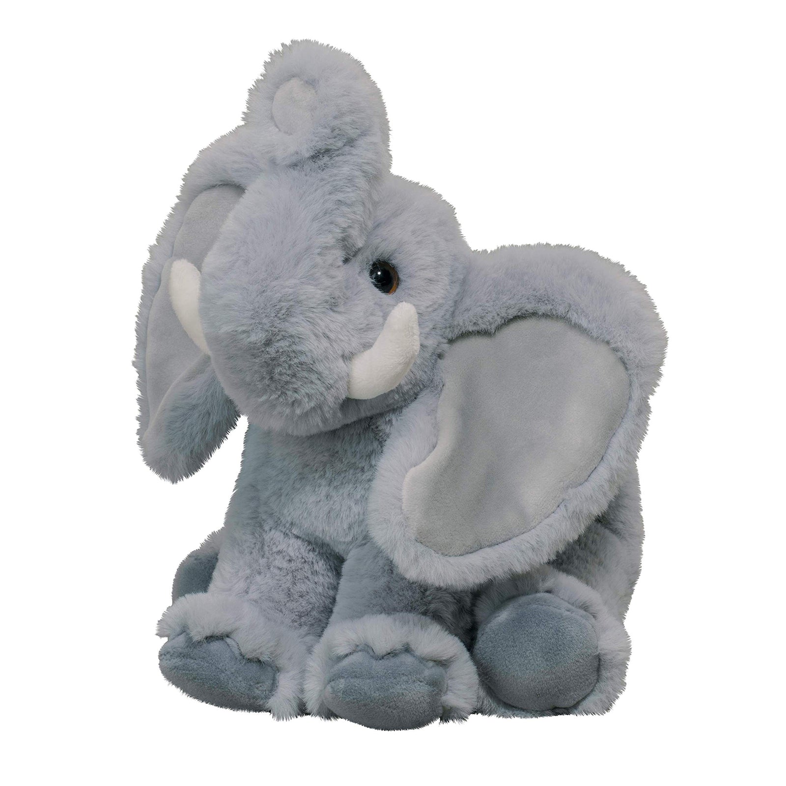 Douglas Everlie Elephant Soft 9 Inch Plush Stuffed Animal Toy - Cute Cuddly Nursery Decor, Baby Shower Gift & Kids Room Plushie for Boys and Girls