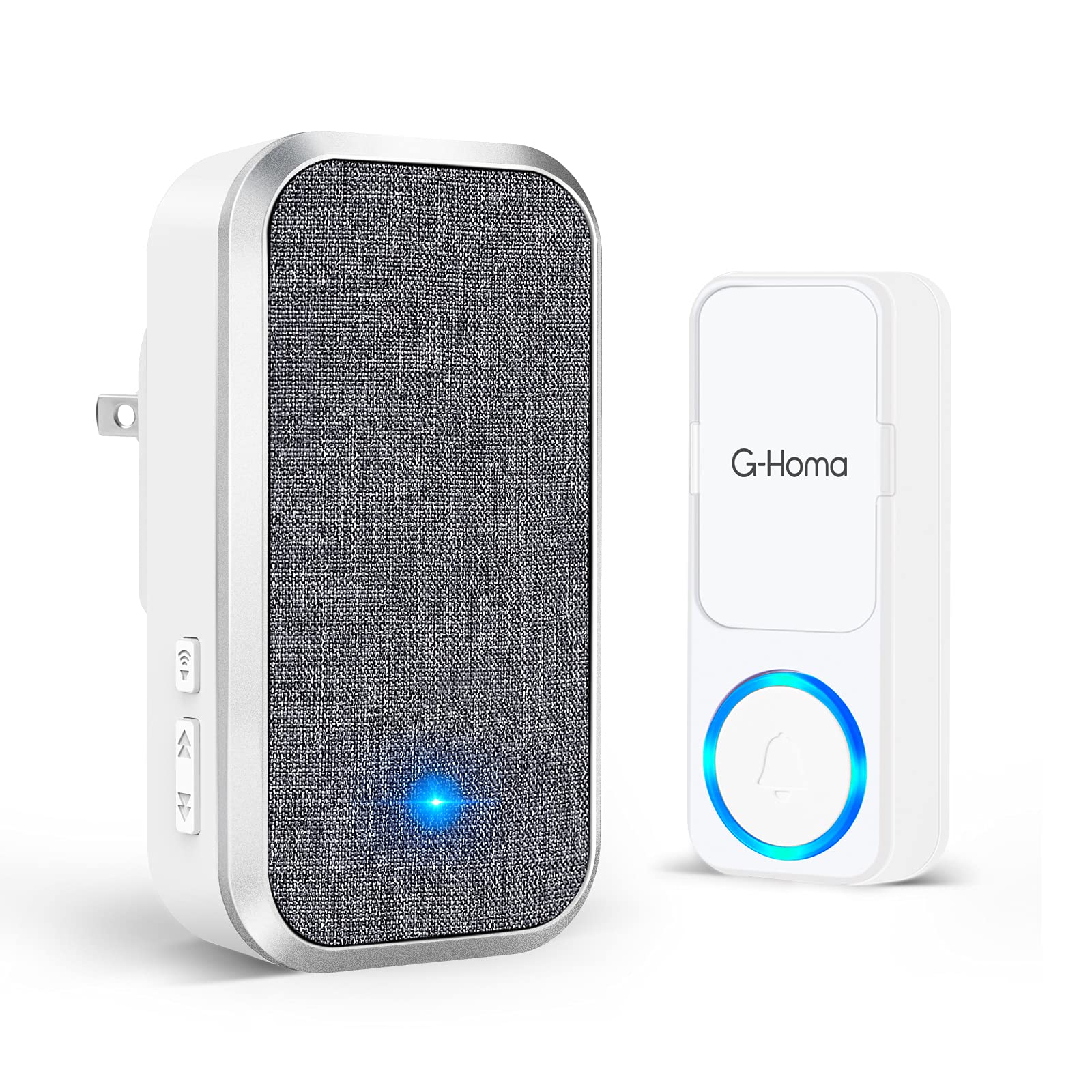 G-Homa Wireless Doorbell Kit - Waterproof, 58 Ringtones, LED Flash, Remote Control - Easy Installation for Home, Office & Apartment Security
