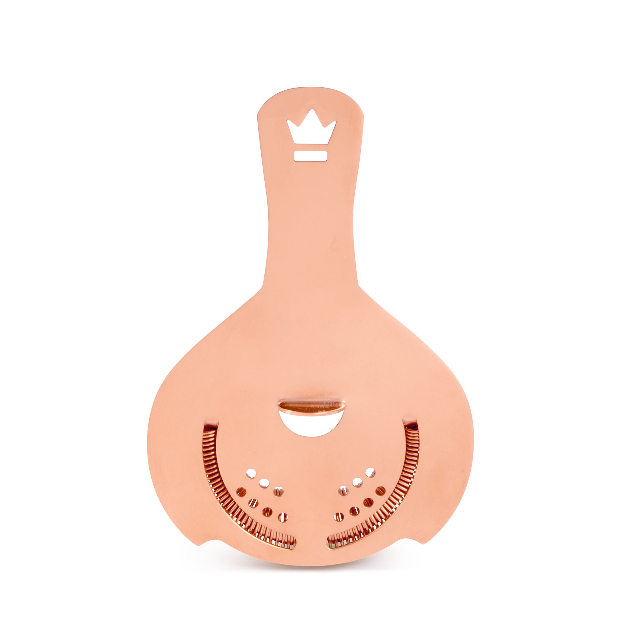 Premium KORIKO® Cocktail Strainer - Copper Plated Bar Tool for Mixing and Serving Cocktails, Perfect for Home Bars and Professional Bartenders