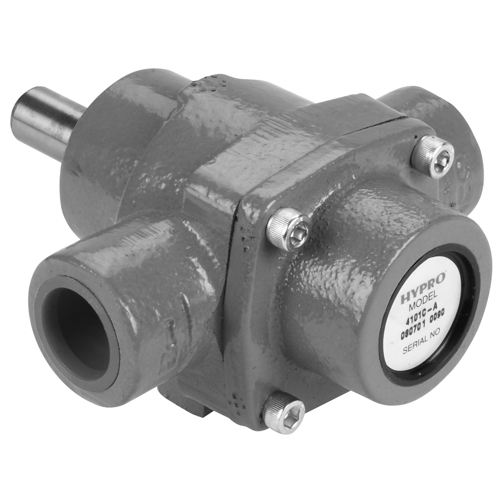 Hypro 4101C Heavy Duty Cast Iron 4-Roller Pump - 7.2 GPM Max Flow for Agricultural Spraying, Pressure Washing & Industrial Applications