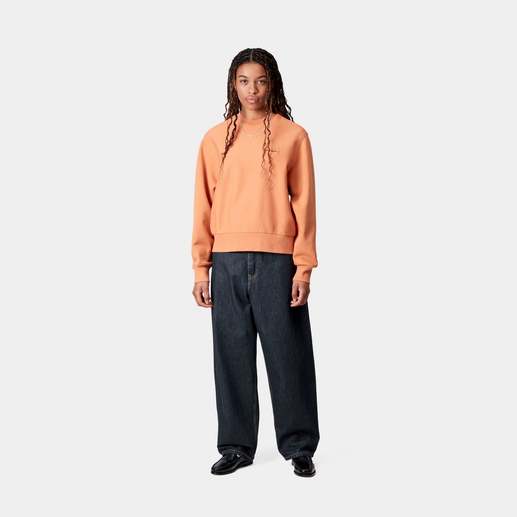 Women's Brandon Pant - Classic Blue Rinse Jeans for Casual & Work Wear | Comfortable & Stylish Women's Trousers