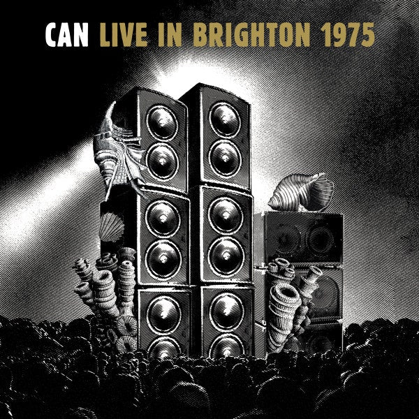 Can - Live In Brighton 1975 Vinyl Record | Rare German Krautrock Band Performance | Perfect for Music Collectors & Vintage Vinyl Enthusiasts