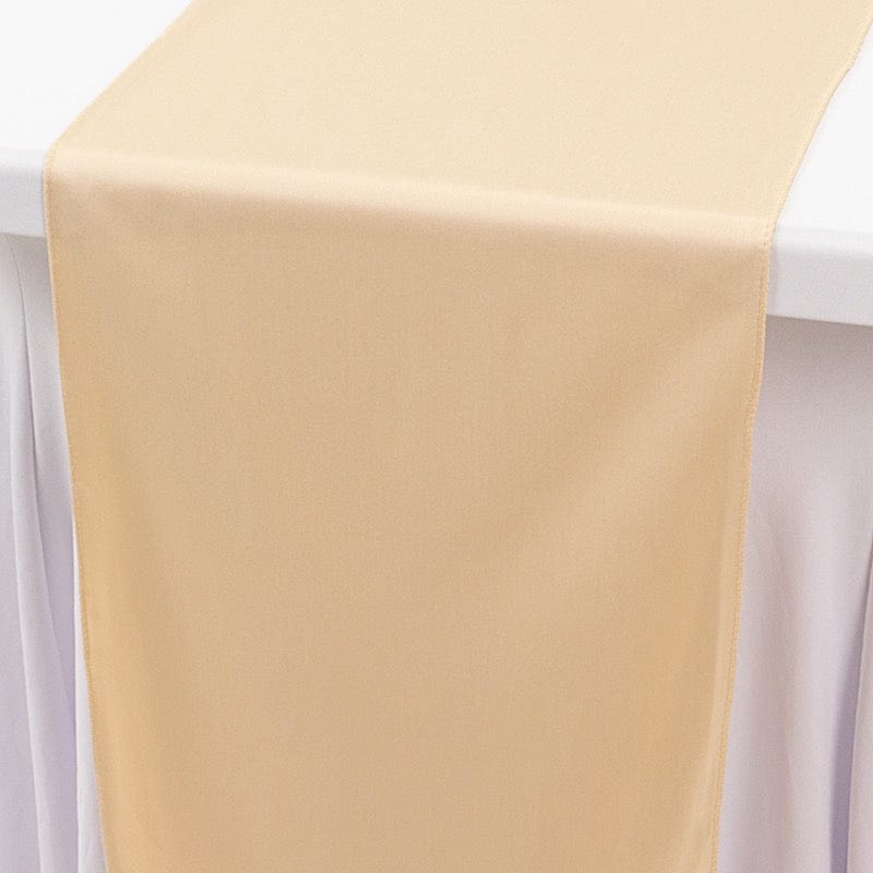 12-Pack Premium Scuba Polyester Table Runners - 108 Inch Long Wrinkle-Resistant Dining Table Decor for Weddings, Parties & Holiday Celebrations