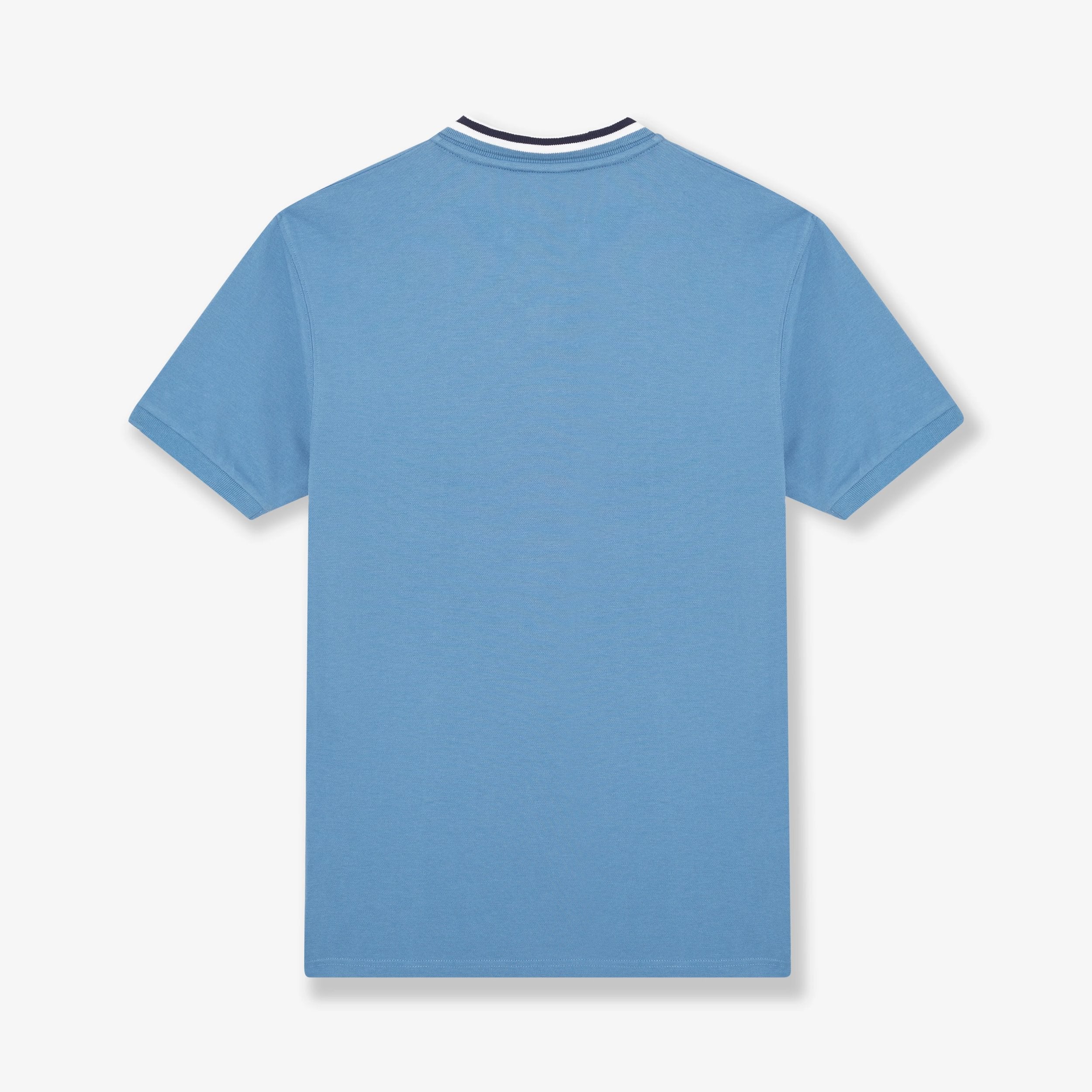 Bowles Men's Classic Polo Shirt - Sky Blue Casual Short Sleeve Shirt for Golf, Business & Everyday Wear