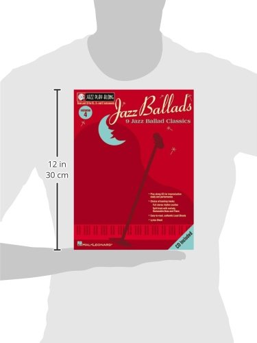 Jazz Ballads Play-Along Book & Online Audio - Volume 4 (Jazz Play-Along Series) | Perfect for Music Practice, Jazz Performances & Improvisation Training
