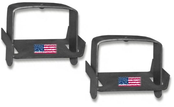 3 Inch Wide Heavy Duty Leaf Spring Clamps - Pair of 2 for Off-Road Trucks, Jeeps & SUVs - Perfect for Suspension Repair & 4x4 Upgrades