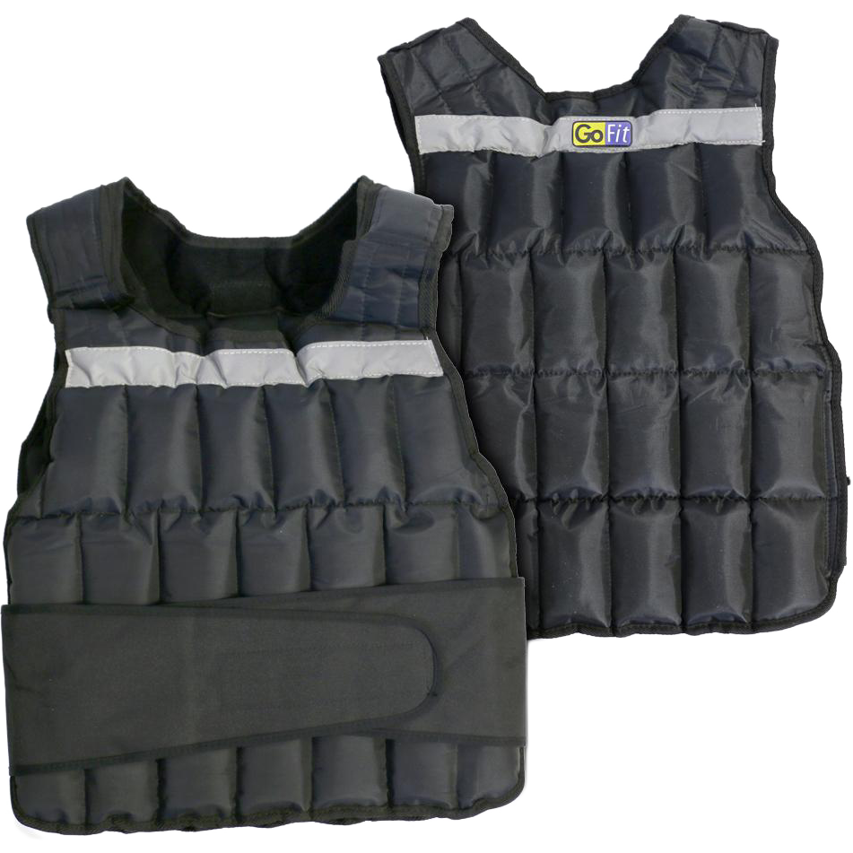 Adjustable Weighted Vest 40 lb - Heavy Duty Workout Vest for Strength Training, Running & Fitness - Perfect for CrossFit, HIIT & Weight Loss