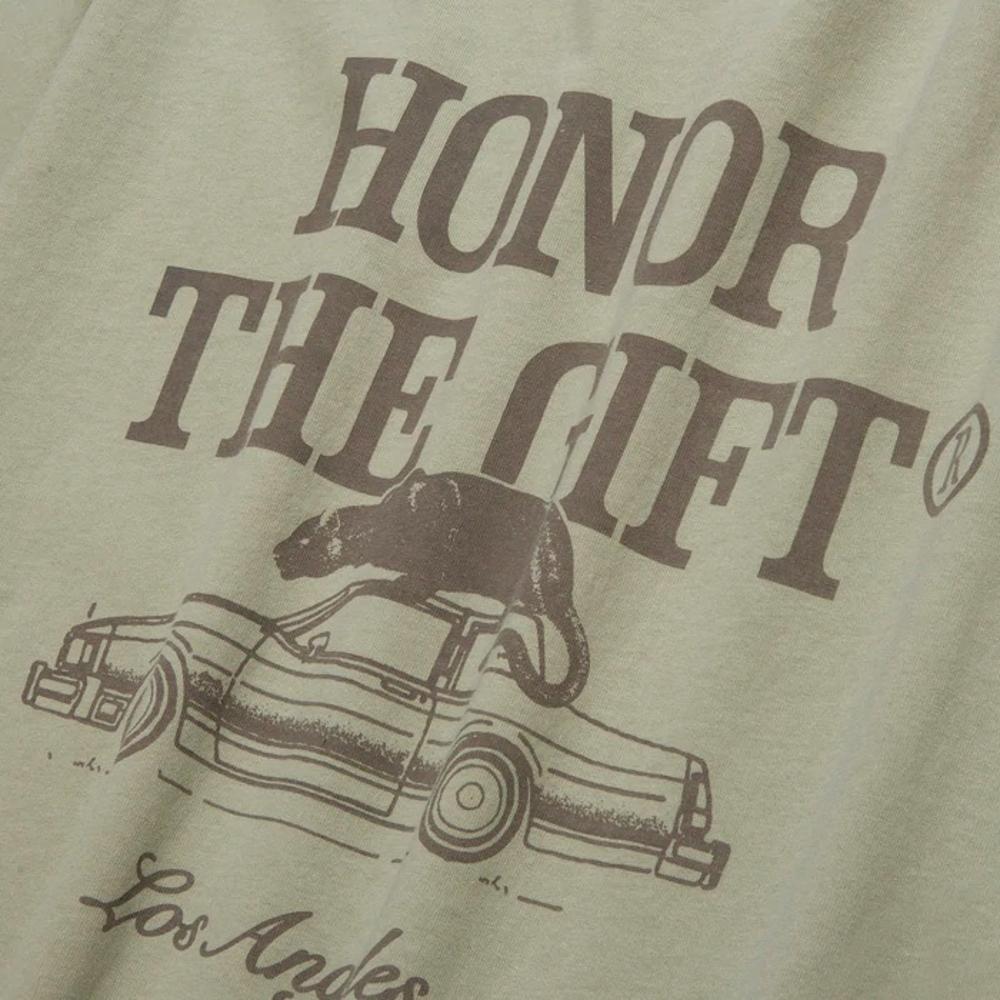 HONOR THE GIFT HTG PACK Short Sleeve T-Shirt for Men & Women - Soft Cotton Sage Green Tee - Casual Streetwear for Everyday Wear & Summer Outfits