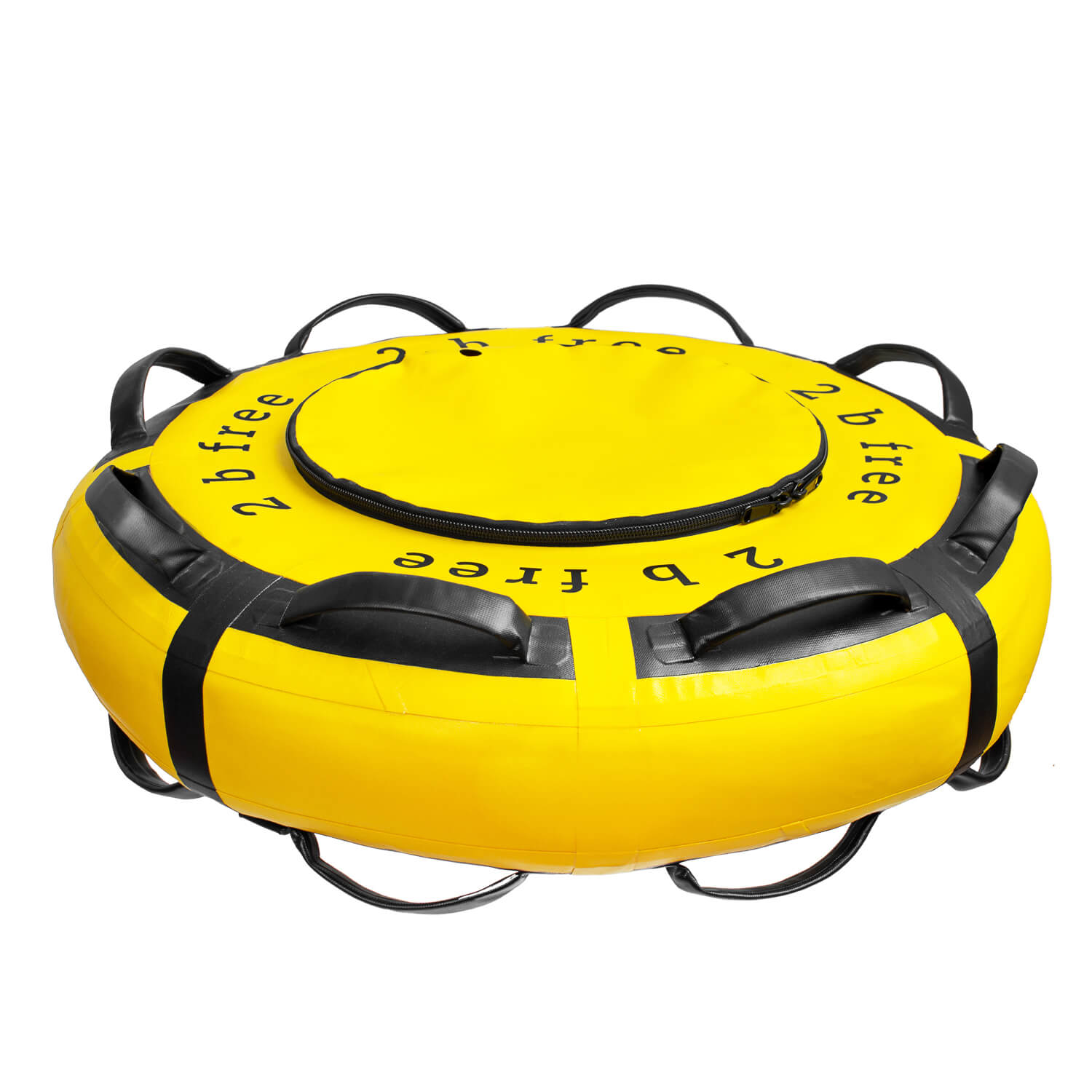 2BFREE Freediving Buoy - High Visibility Yellow Safety Float for Scuba Diving & Spearfishing - Perfect for Ocean, Lake & Open Water Adventures