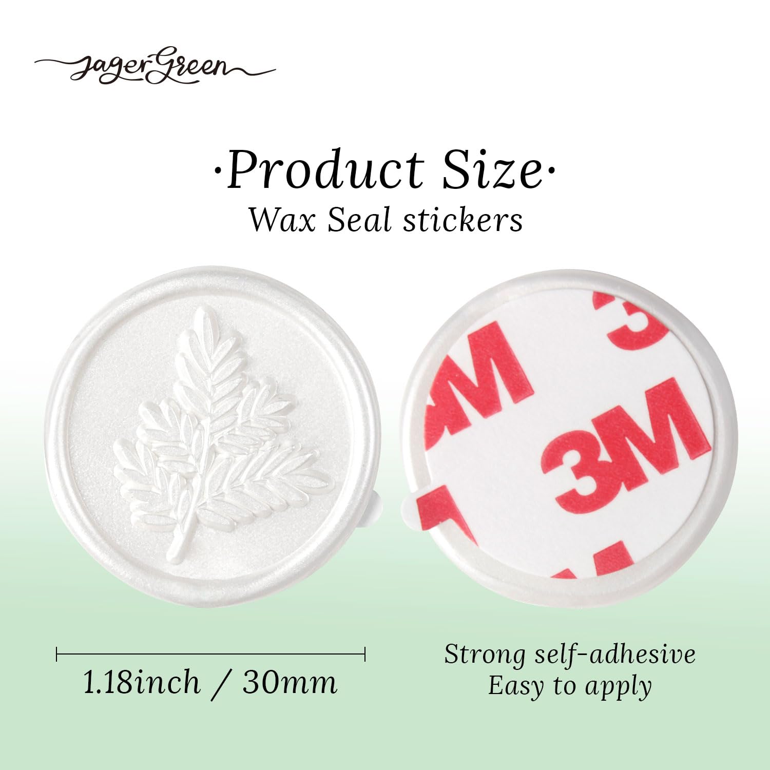 48 Pcs White Self-Adhesive Wax Seal Stickers for Wedding Invitations - Olive Branch Pattern Envelope Seals for Letters, Gift Wrapping, Christmas Cards & DIY Crafts (Perfect for Elegant Stationery & Special Occasions)