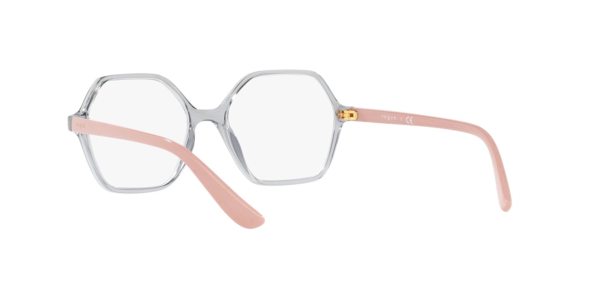 Vogue Eyewear Vo5363 Women's Hexagonal Prescription Glasses Frames - Stylish & Lightweight for Work, Reading & Everyday Wear