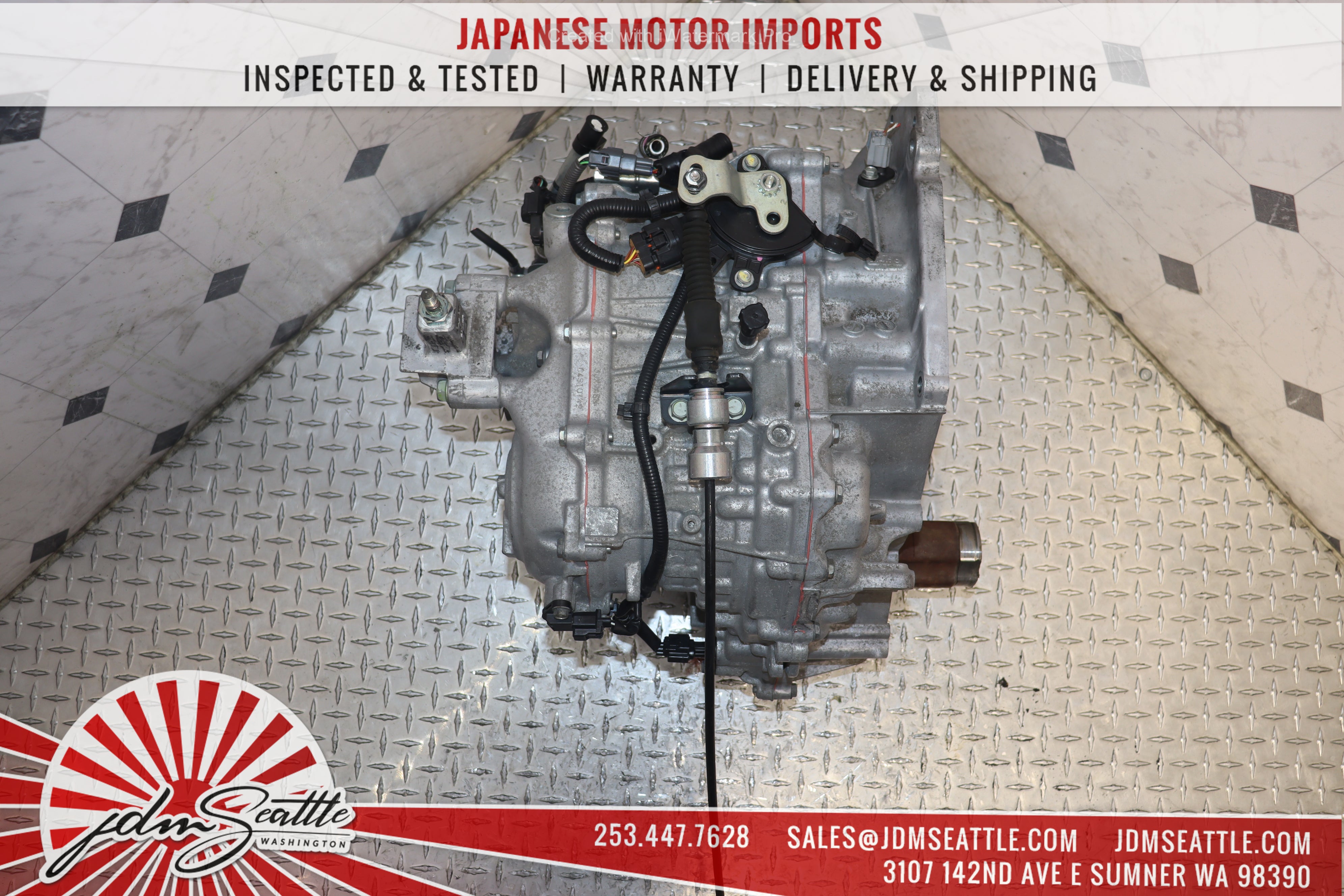 JDM 13-19 Nissan Versa 1.8L CVT Automatic Transmission - Replacement for Smooth Gear Shifting & Improved Performance - Perfect for Daily Commuting & City Driving