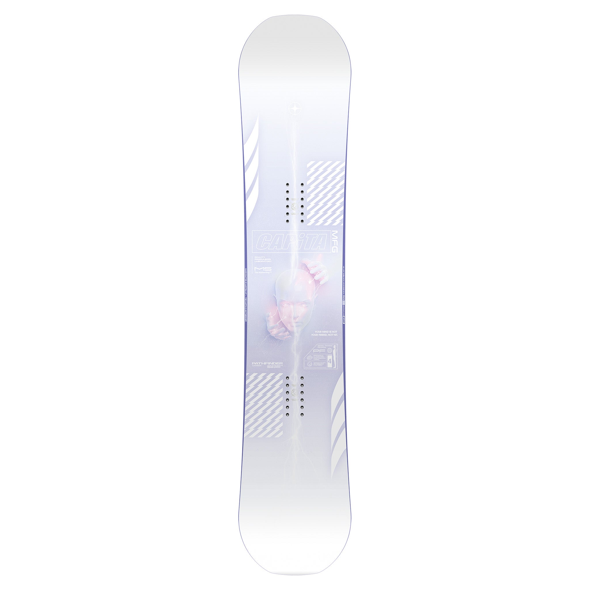 CAPiTA Pathfinder Camber Snowboard 2025 - All-Mountain Freestyle Snowboard for Men & Women | Perfect for Powder, Park & Backcountry Riding