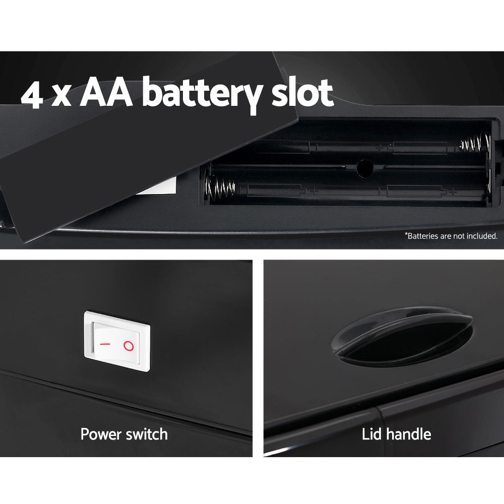 Automatic Motion Sensor Kitchen Trash Can 45L - Hands-Free Touchless Garbage Bin for Home, Office, and Restaurant Use
