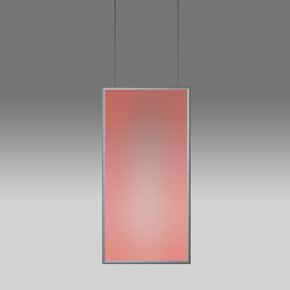 DISCOVERY SPACE RECTANGULAR RGBW LED Light Panel - Modern Mood Lighting for Home Theater, Gaming Room & Office Decor