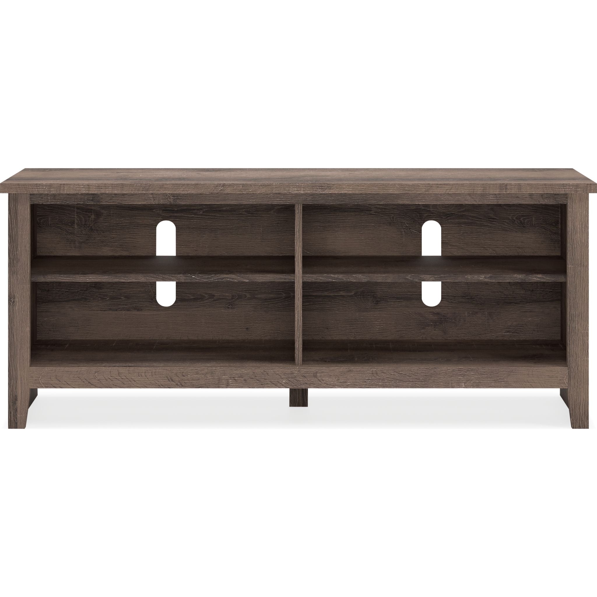 Modern Arlenbry TV Stand with Storage - Sleek Gray Entertainment Center for Living Room, Bedroom & Home Theater