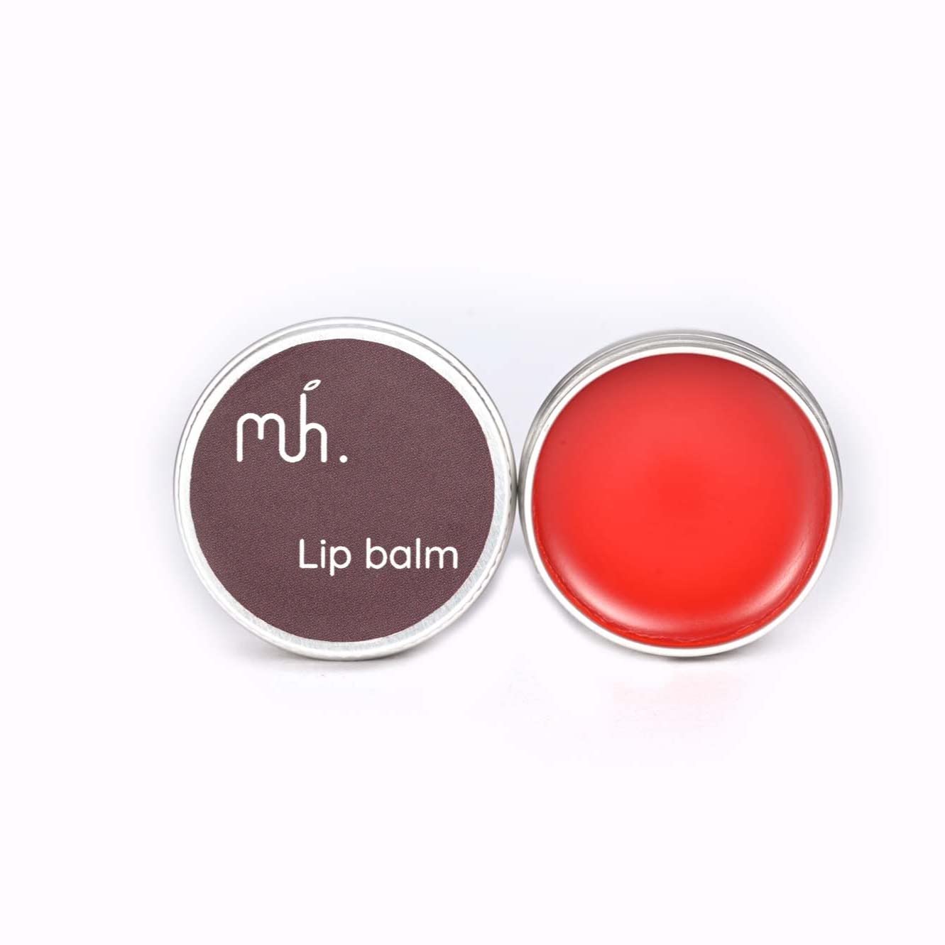 Organic Strawberry Lip Balm - 100% Natural Moisturizing Lip Care with Vitamin E | Hydrates & Protects Dry Lips | Perfect for Daily Use, Winter Care & On-the-Go Application - 10g